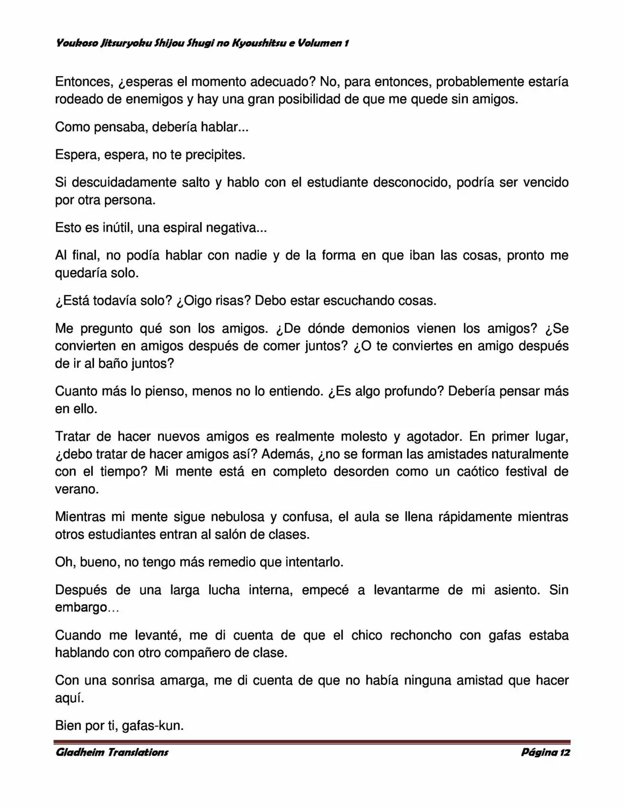 Página 12 del Manga
