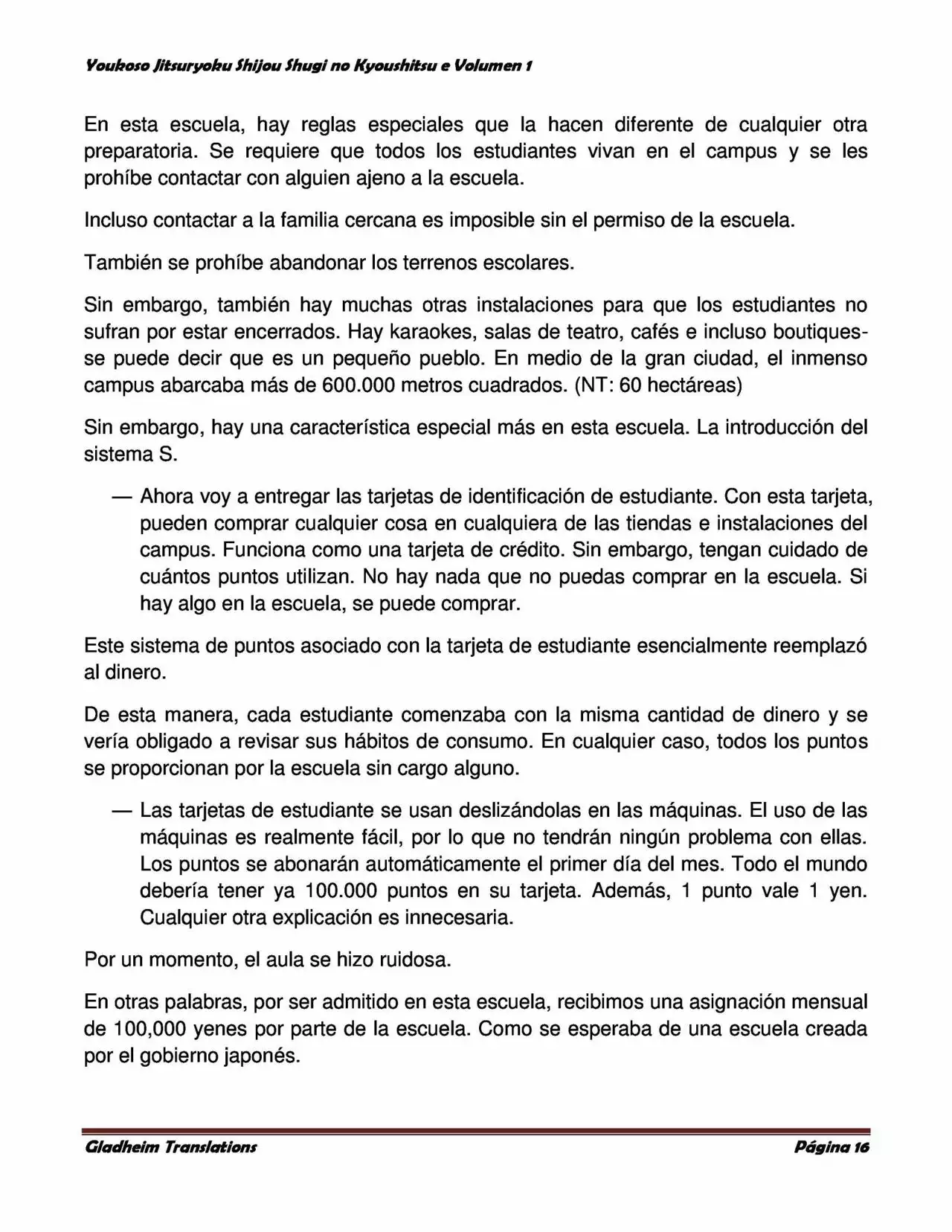 Página 16 del Manga