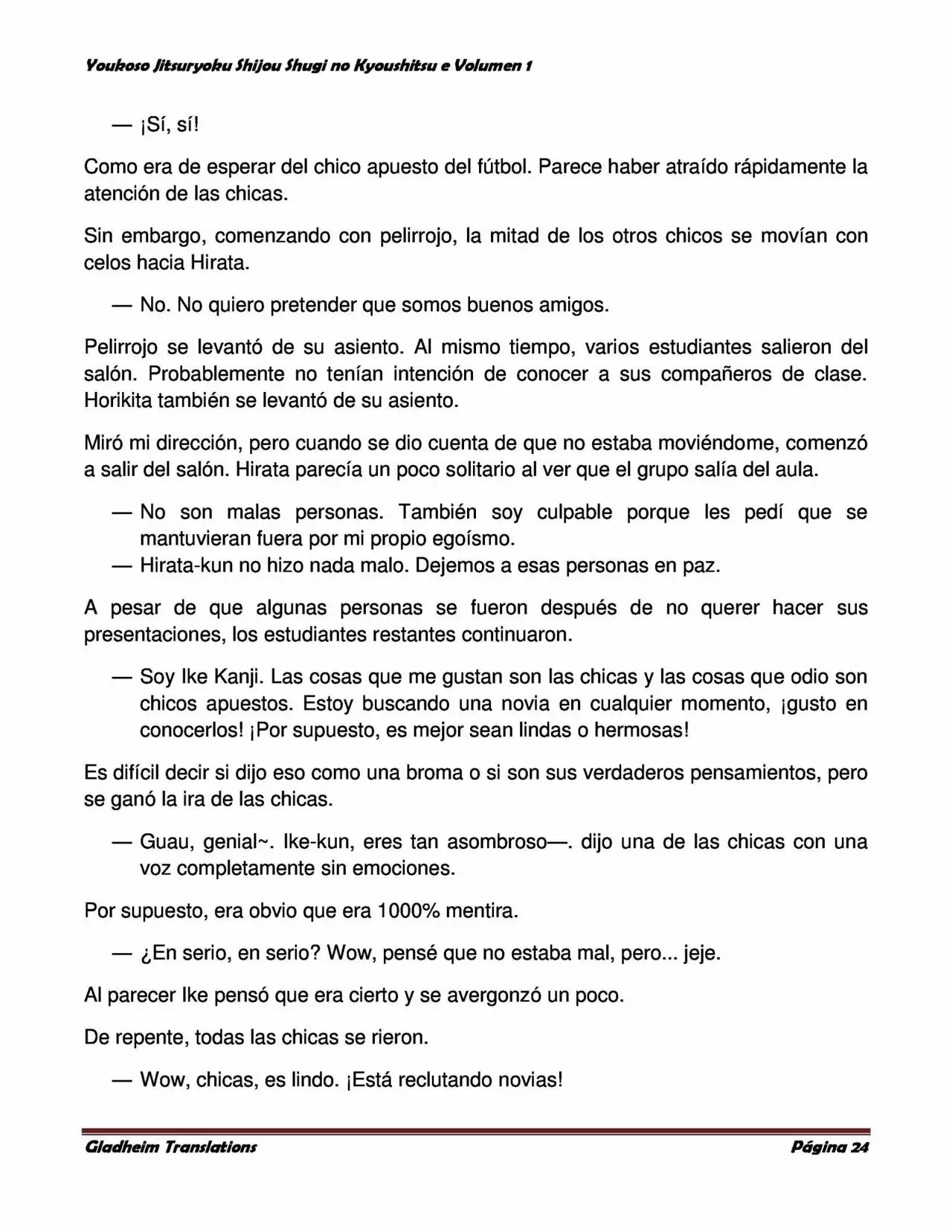 Página 24 del Manga