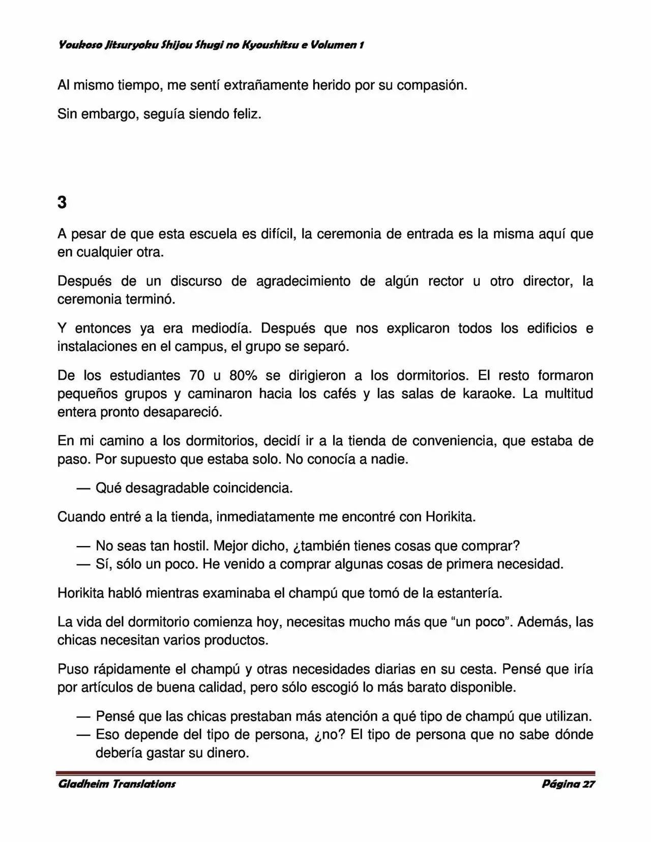 Página 27 del Manga