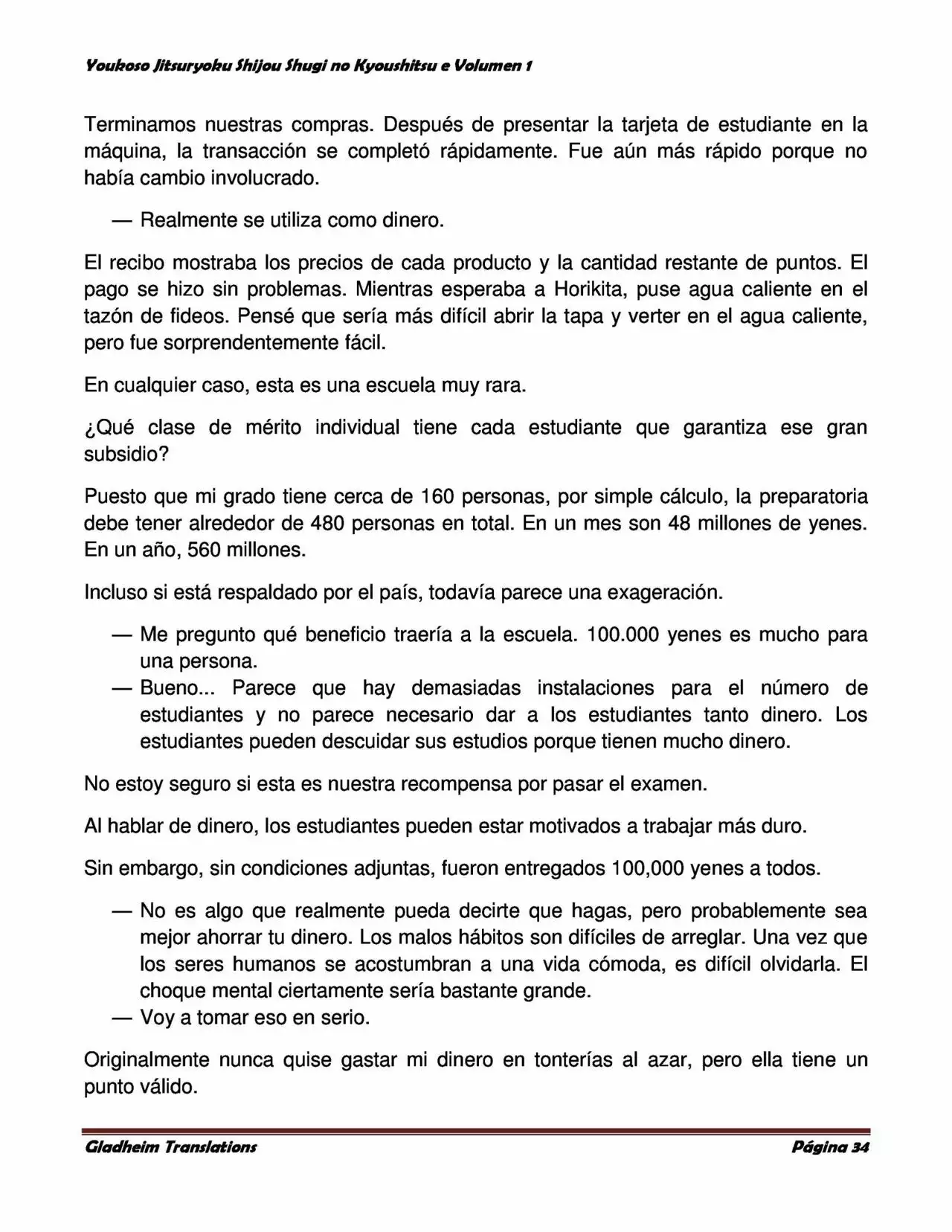 Página 34 del Manga