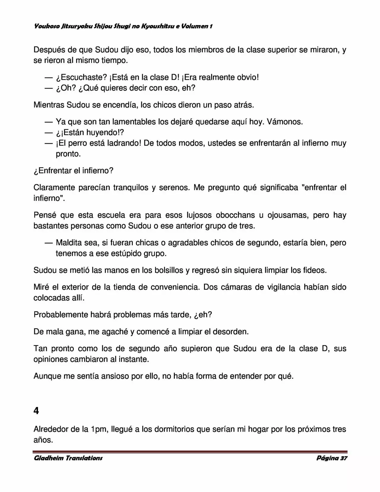 Página 37 del Manga