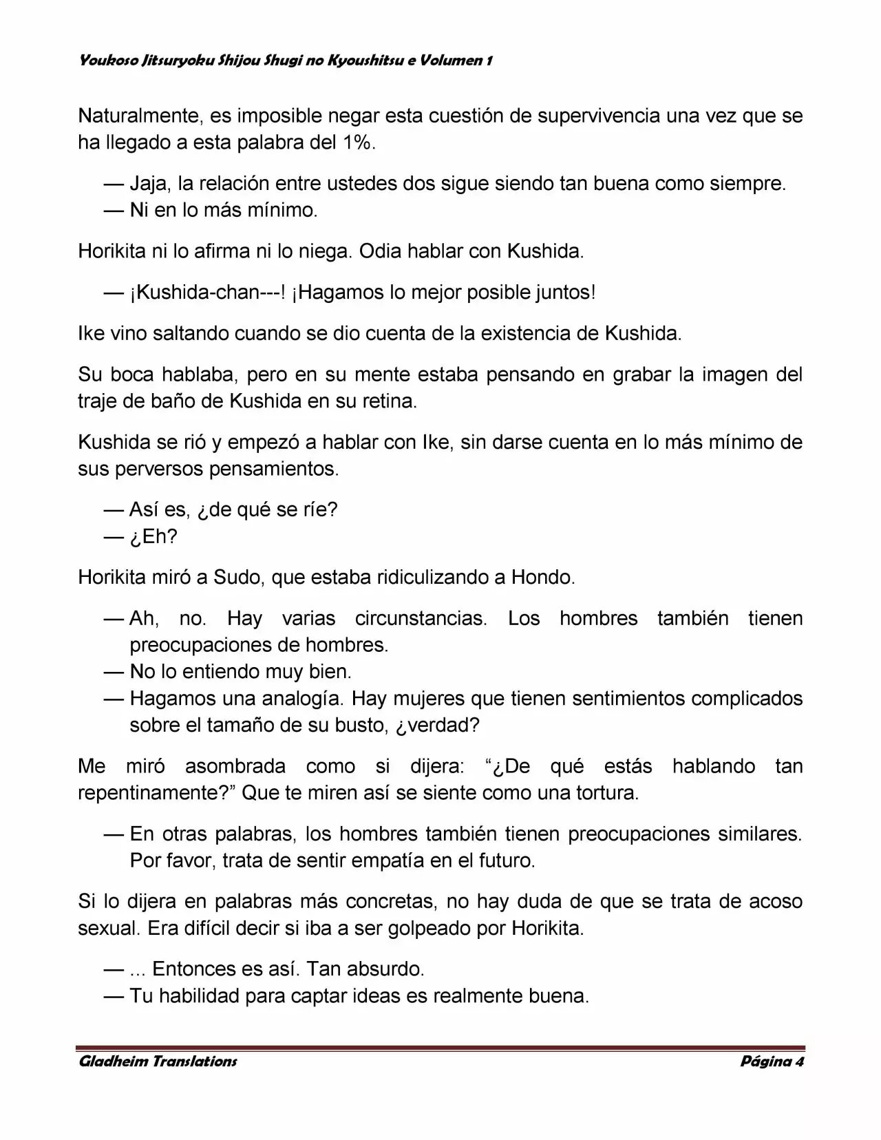 Página 4 del Manga