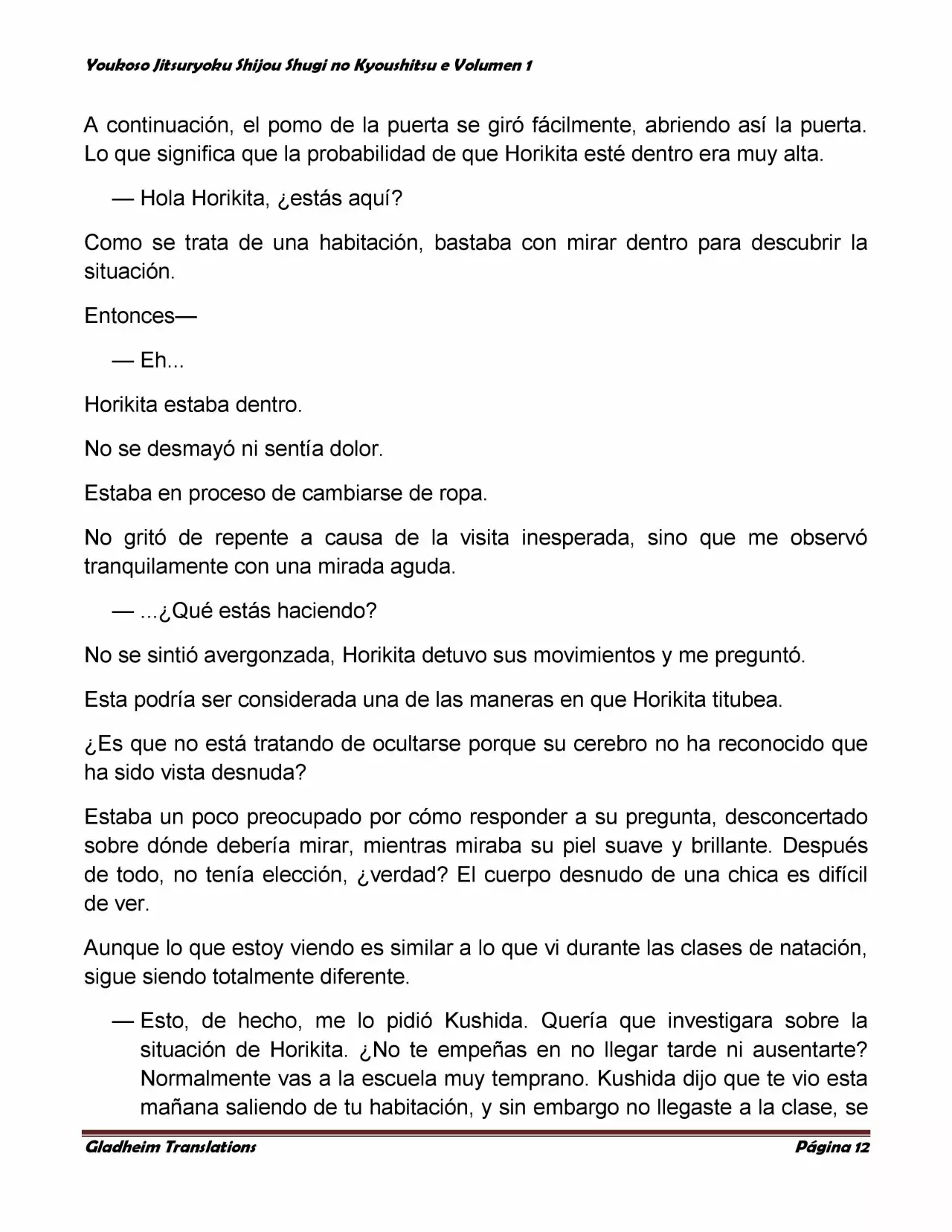 Página 12 del Manga