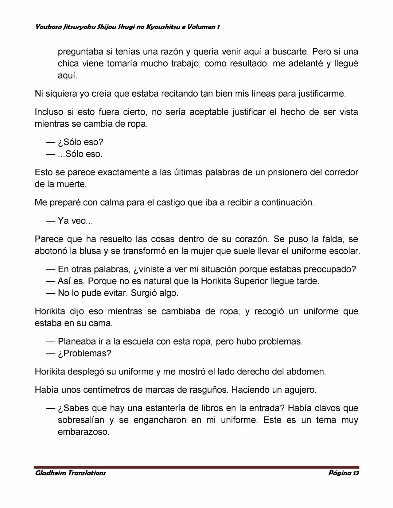 Página 13 del Manga