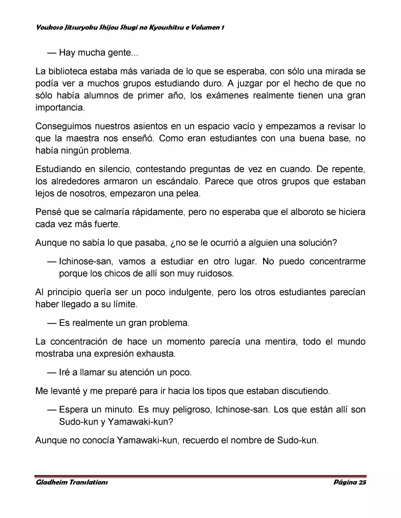 Página 25 del Manga