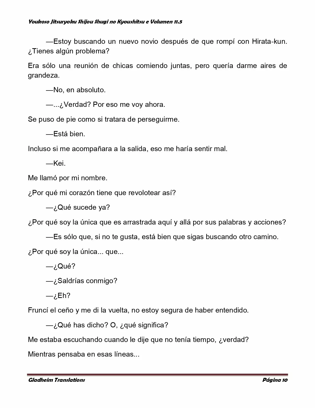 Página 10 del Manga