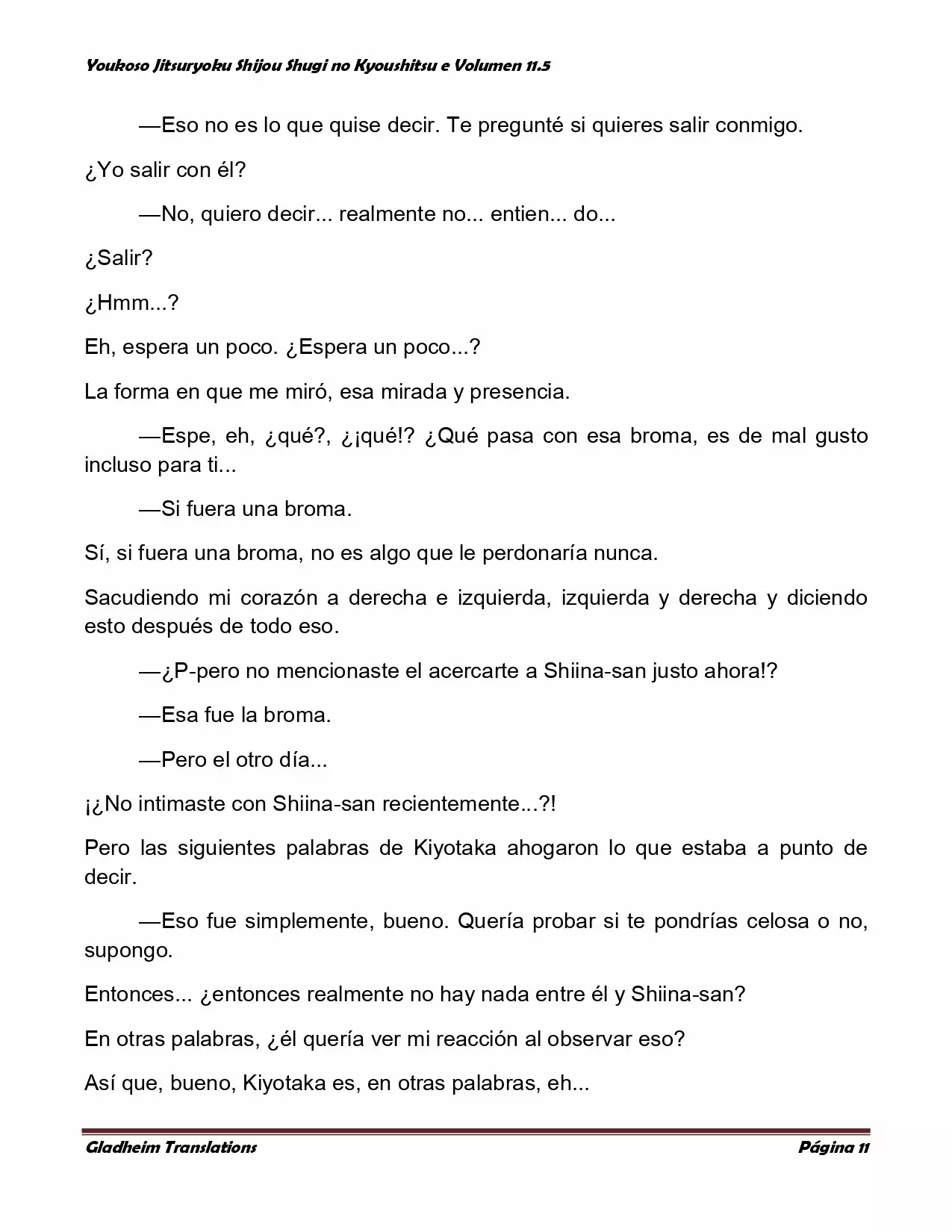 Página 11 del Manga