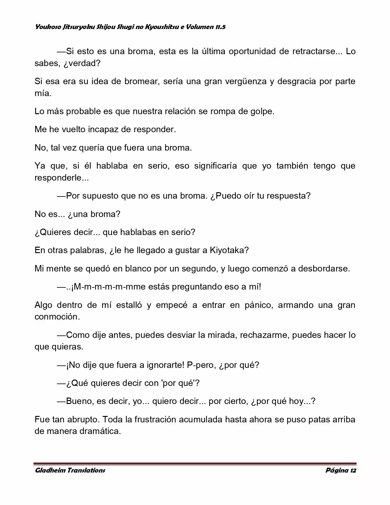 Página 12 del Manga