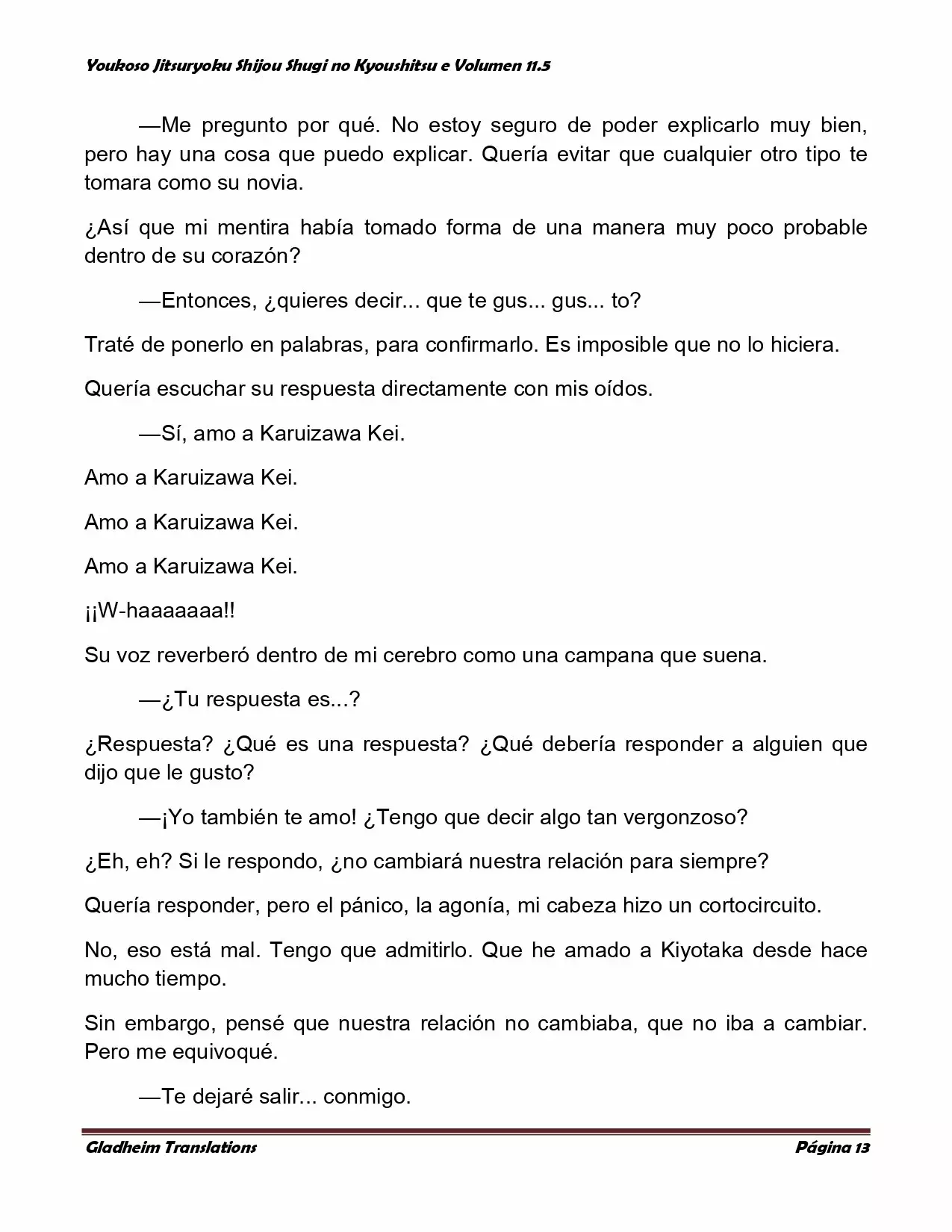 Página 13 del Manga