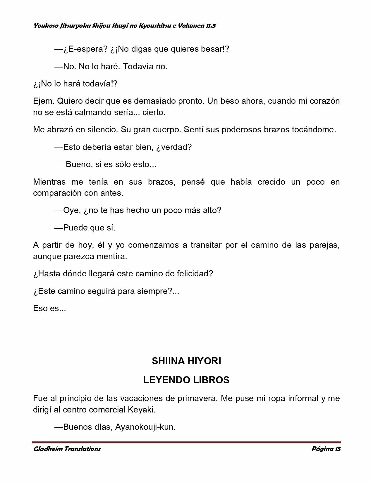 Página 15 del Manga