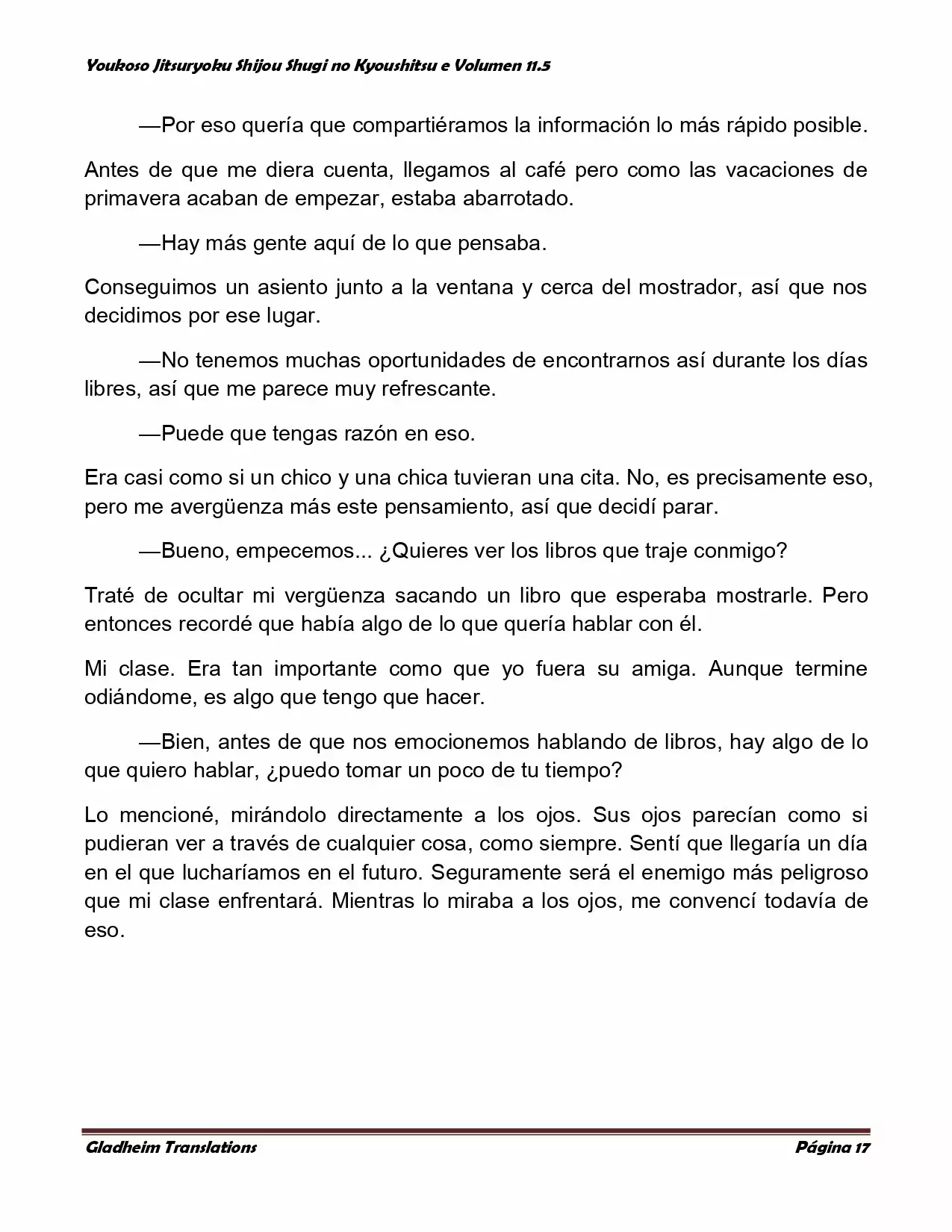 Página 17 del Manga