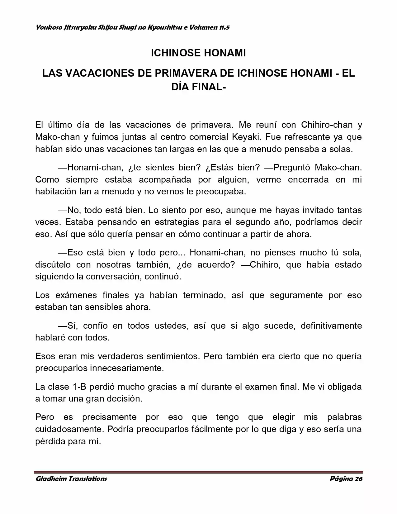 Página 26 del Manga