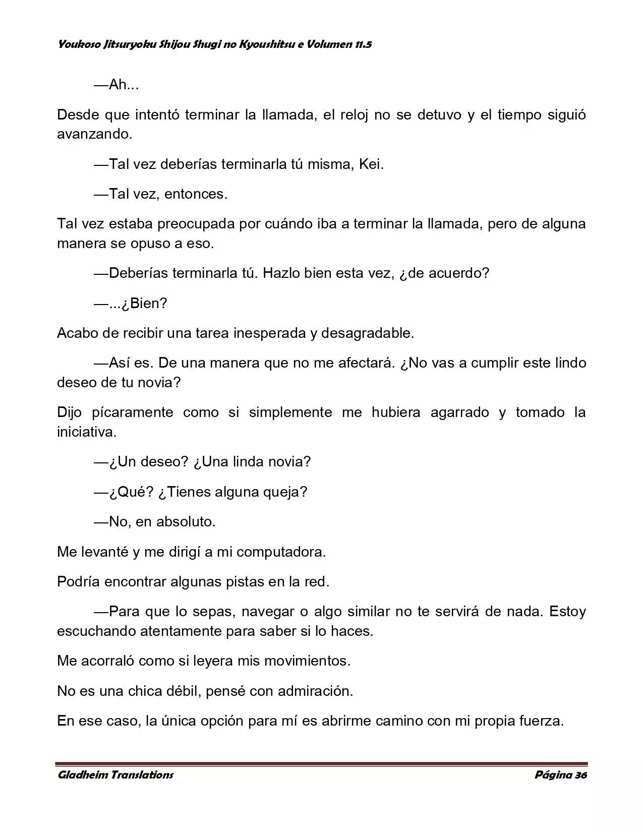 Página 36 del Manga