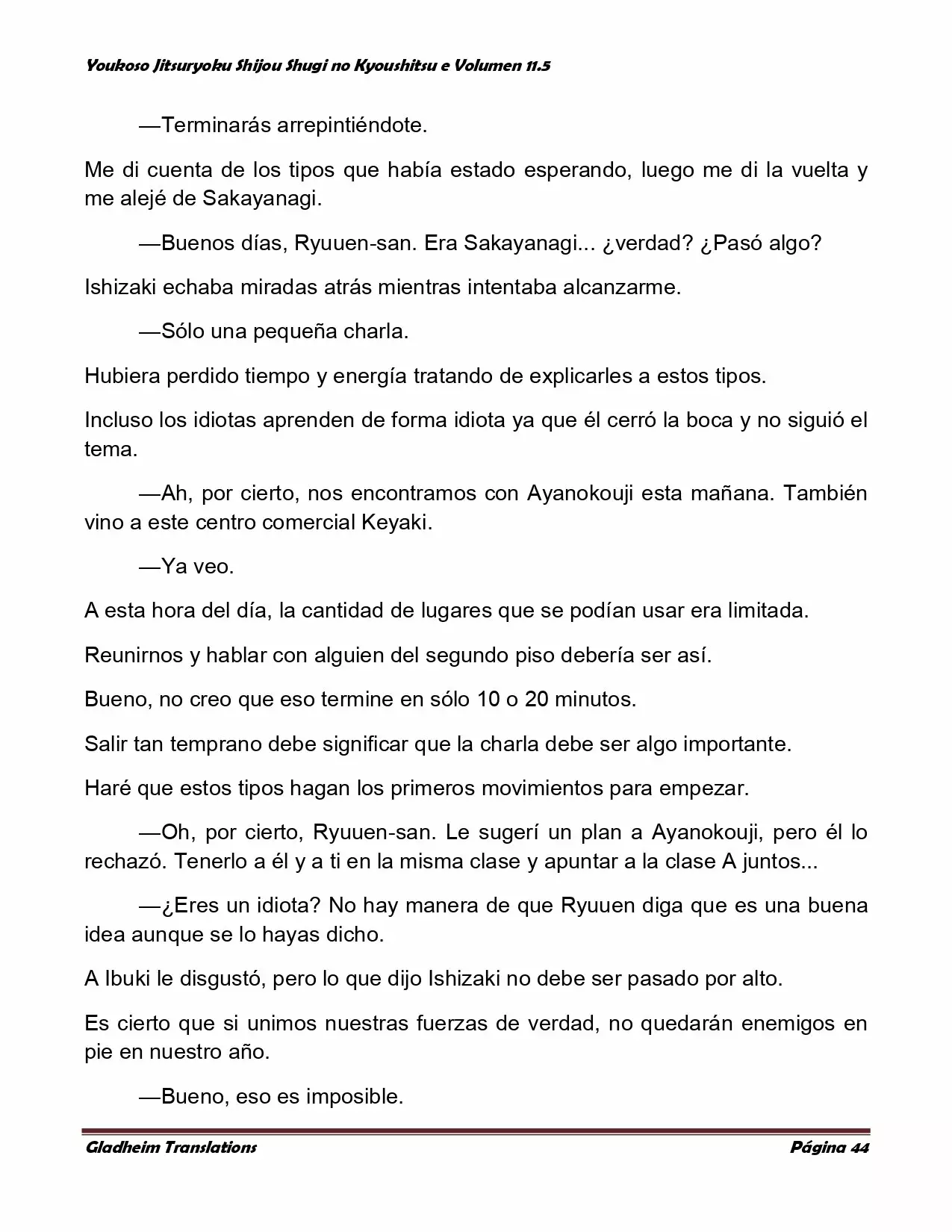 Página 44 del Manga
