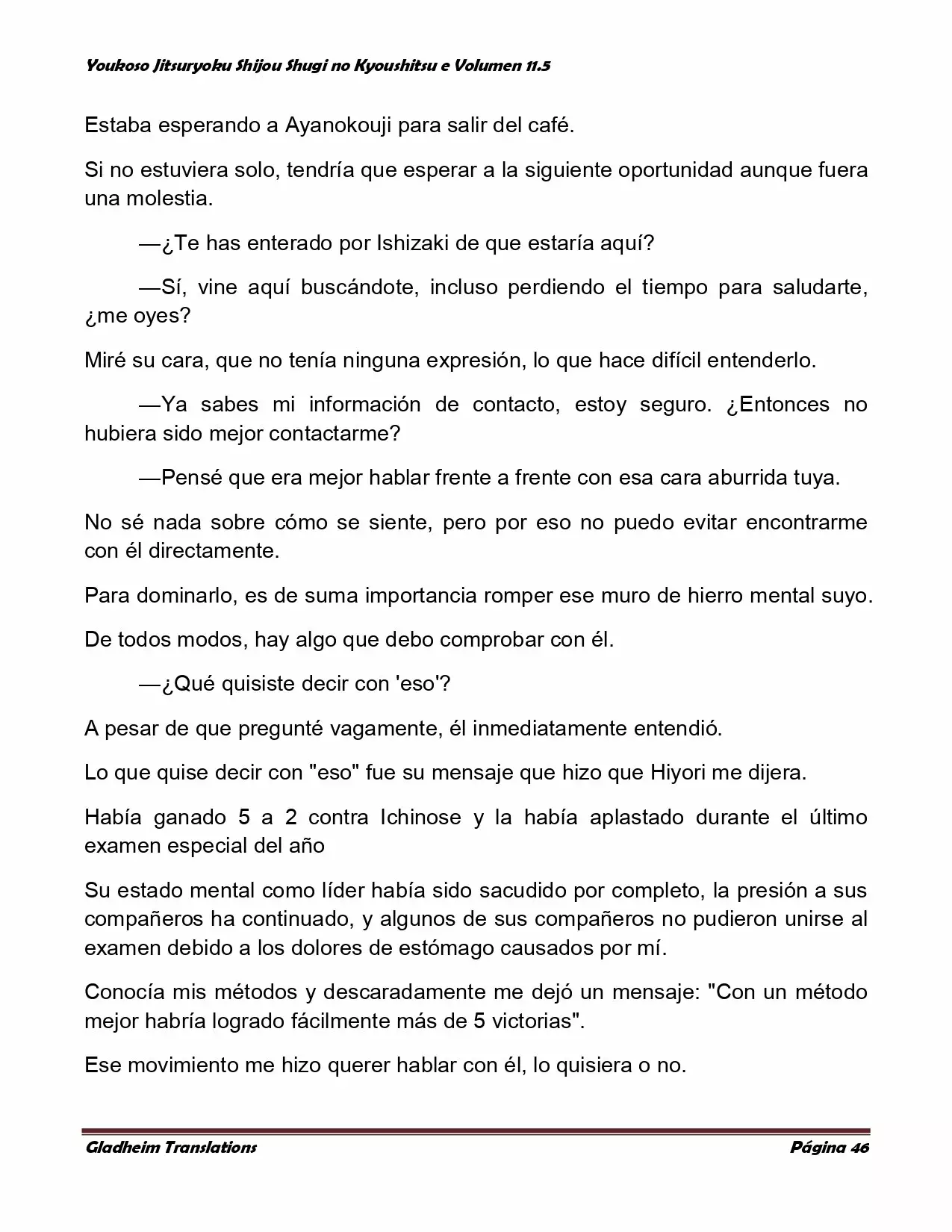 Página 46 del Manga