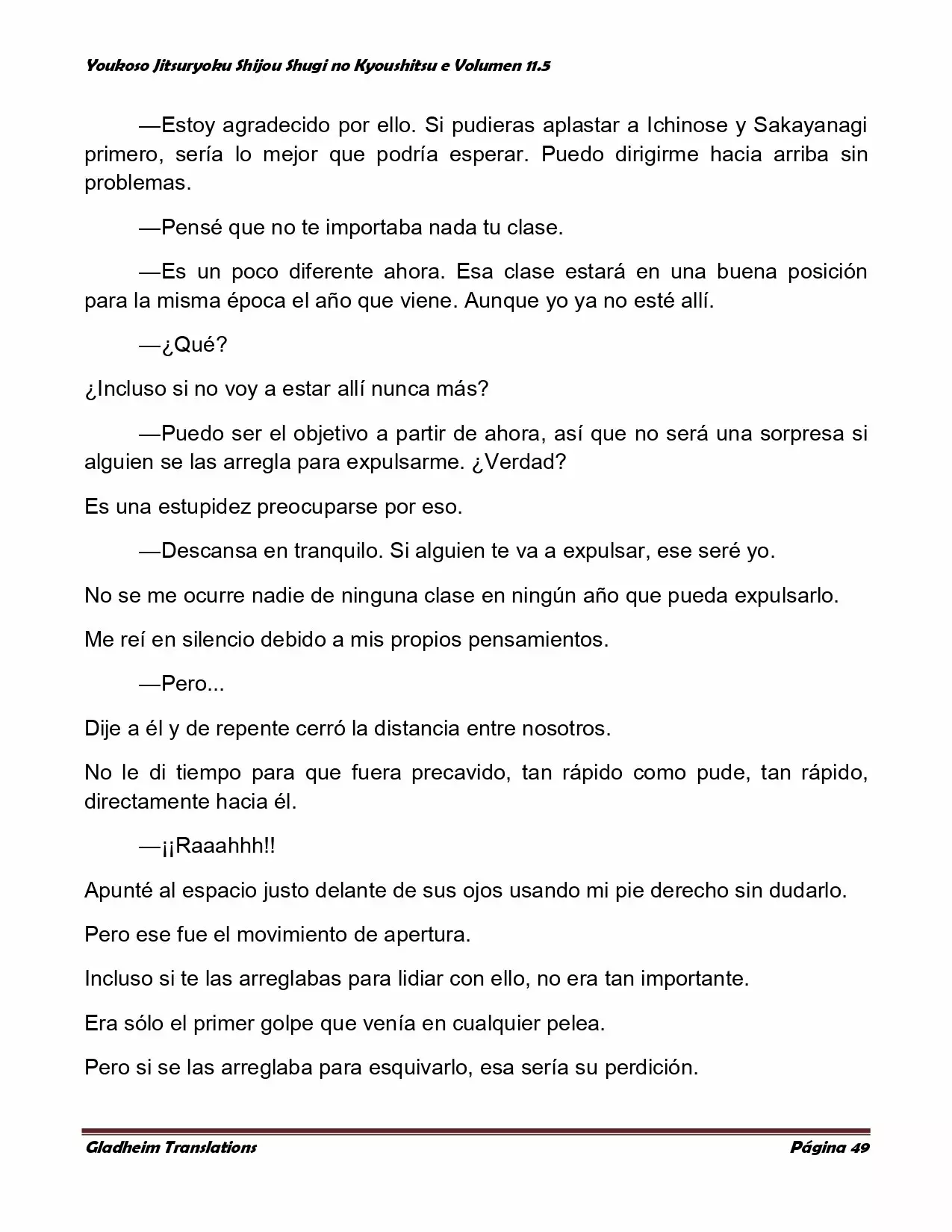 Página 49 del Manga