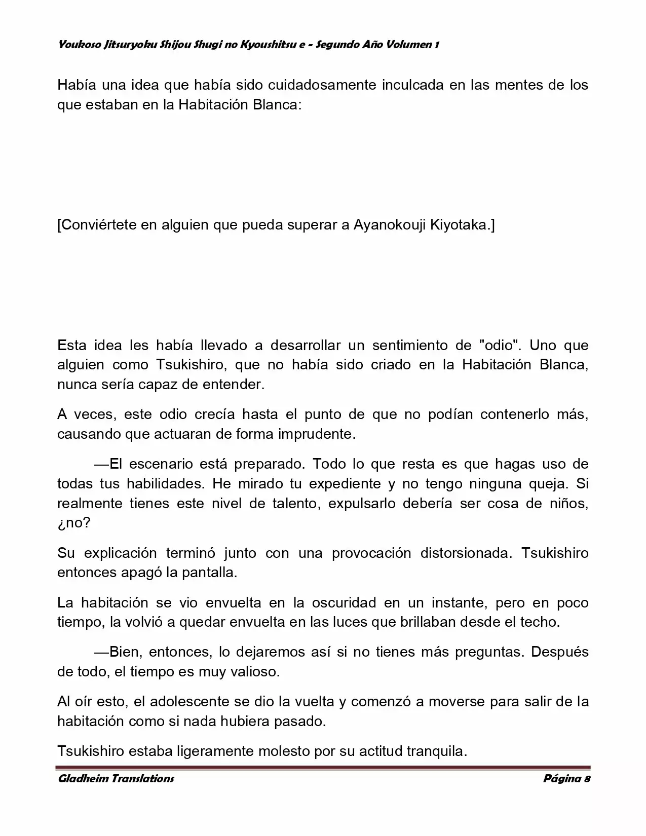 Página 8 del Manga