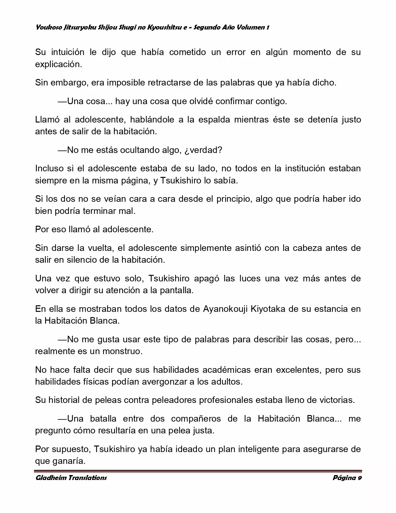 Página 9 del Manga