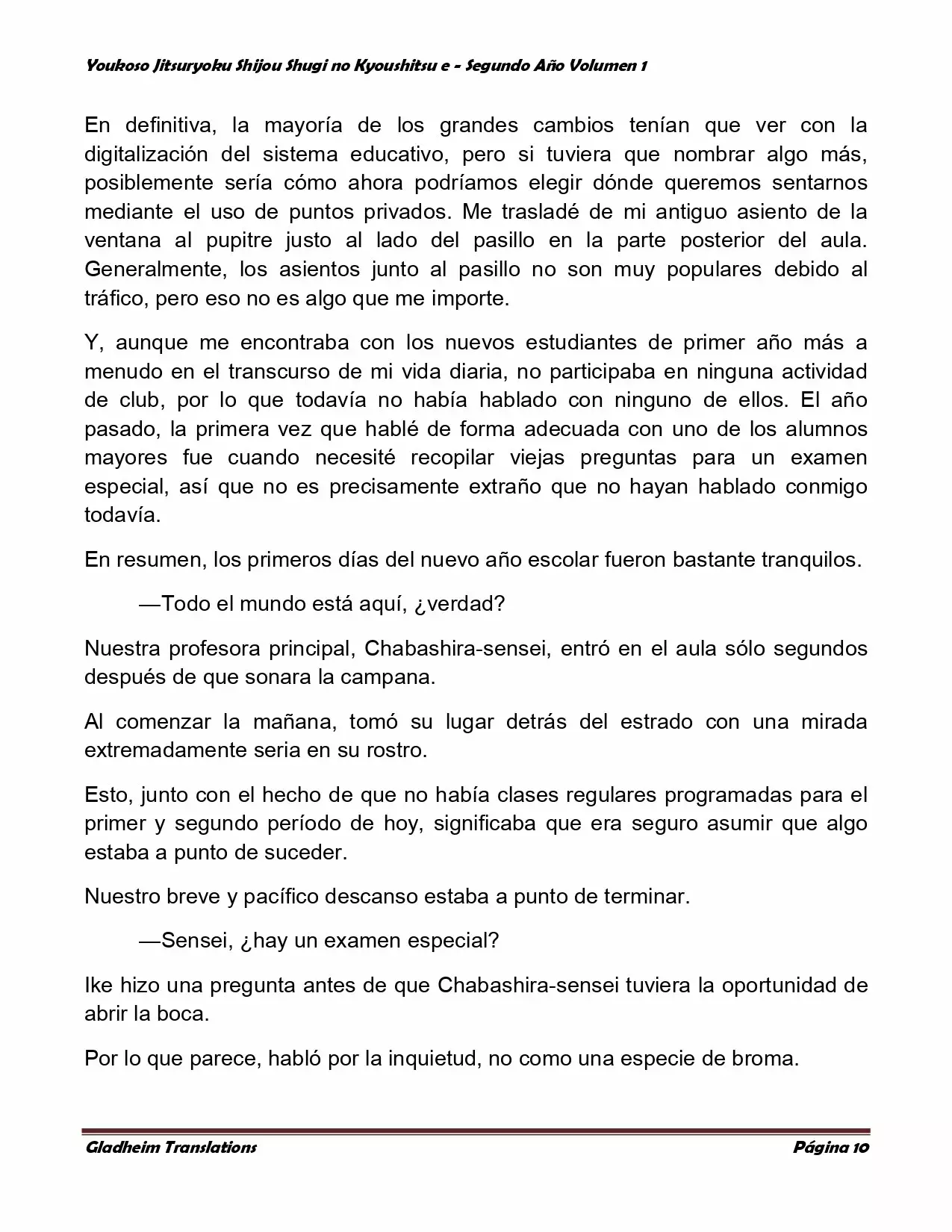 Página 10 del Manga