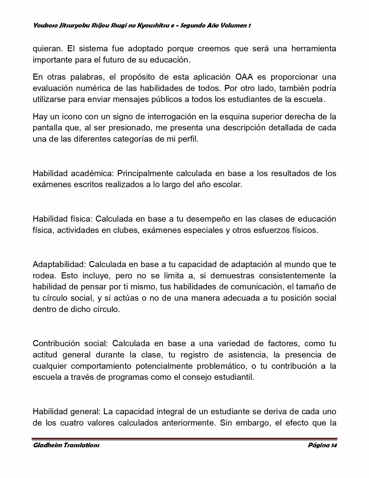 Página 14 del Manga