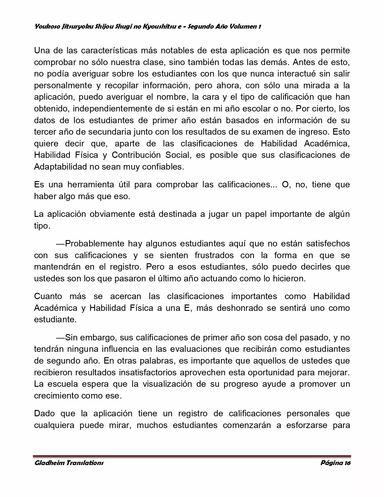 Página 16 del Manga