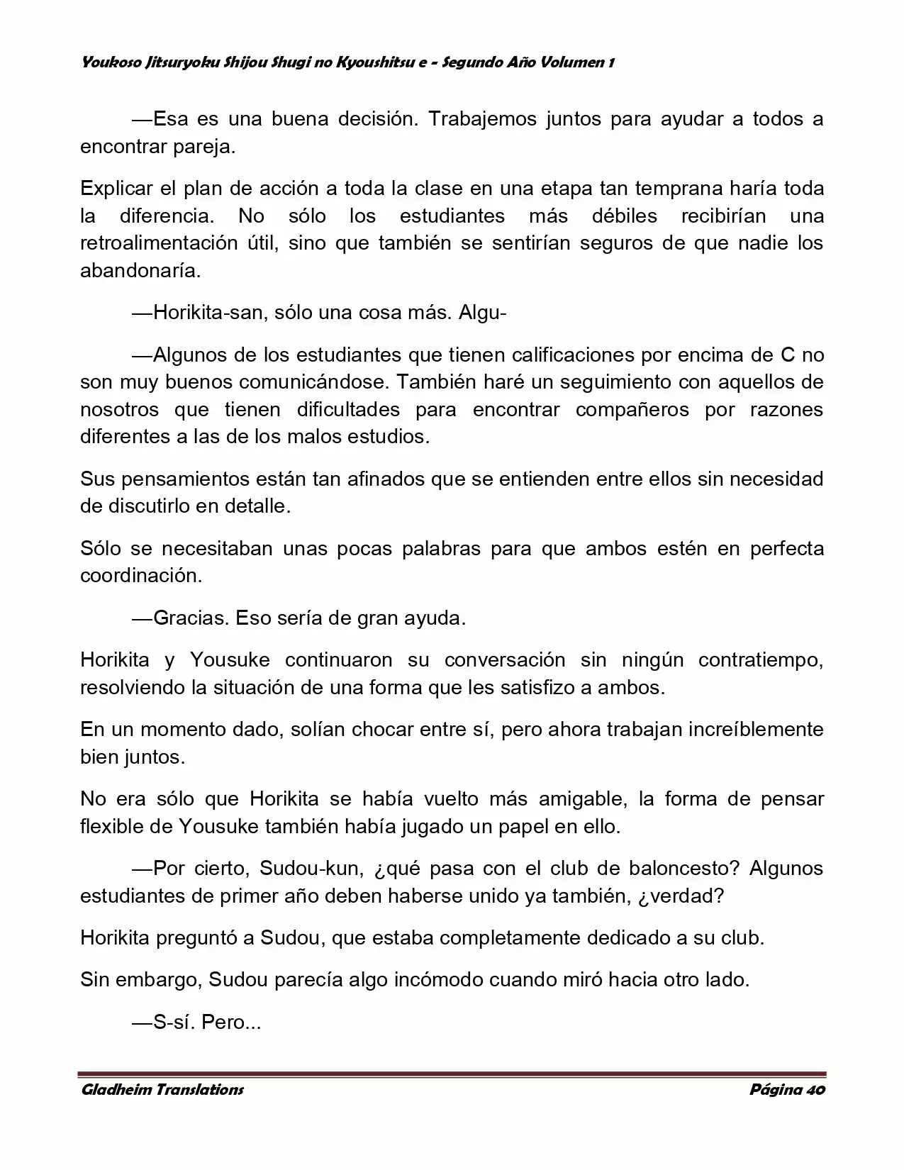 Página 40 del Manga