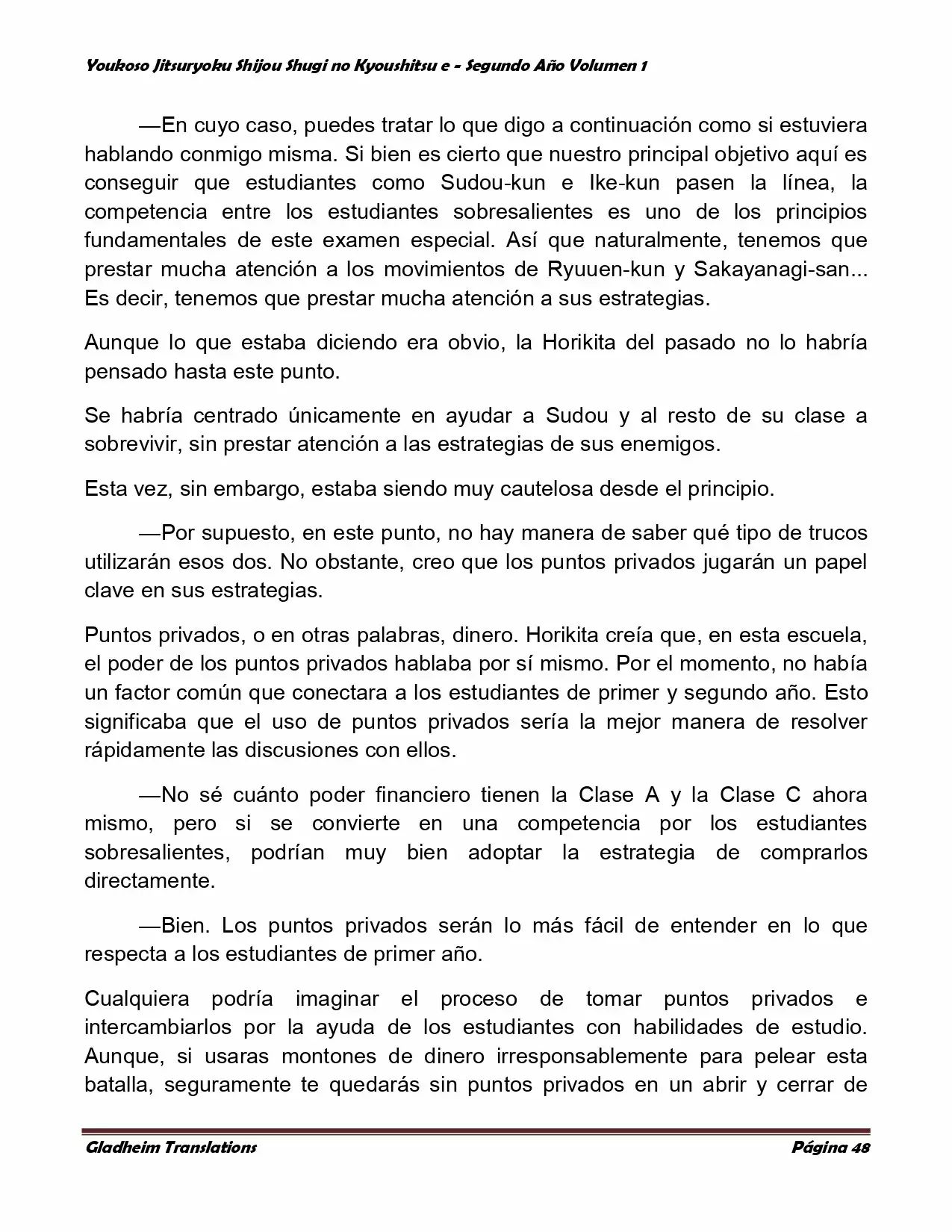 Página 48 del Manga