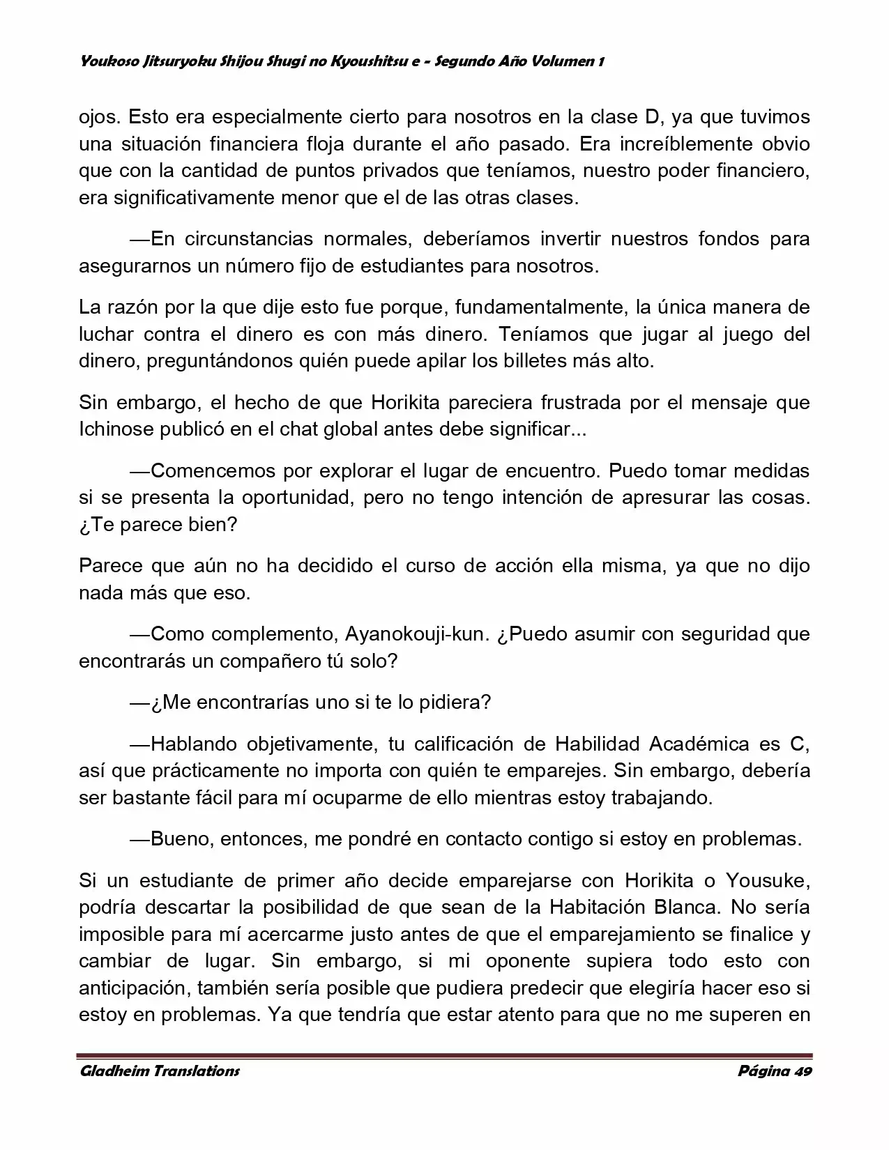 Página 49 del Manga