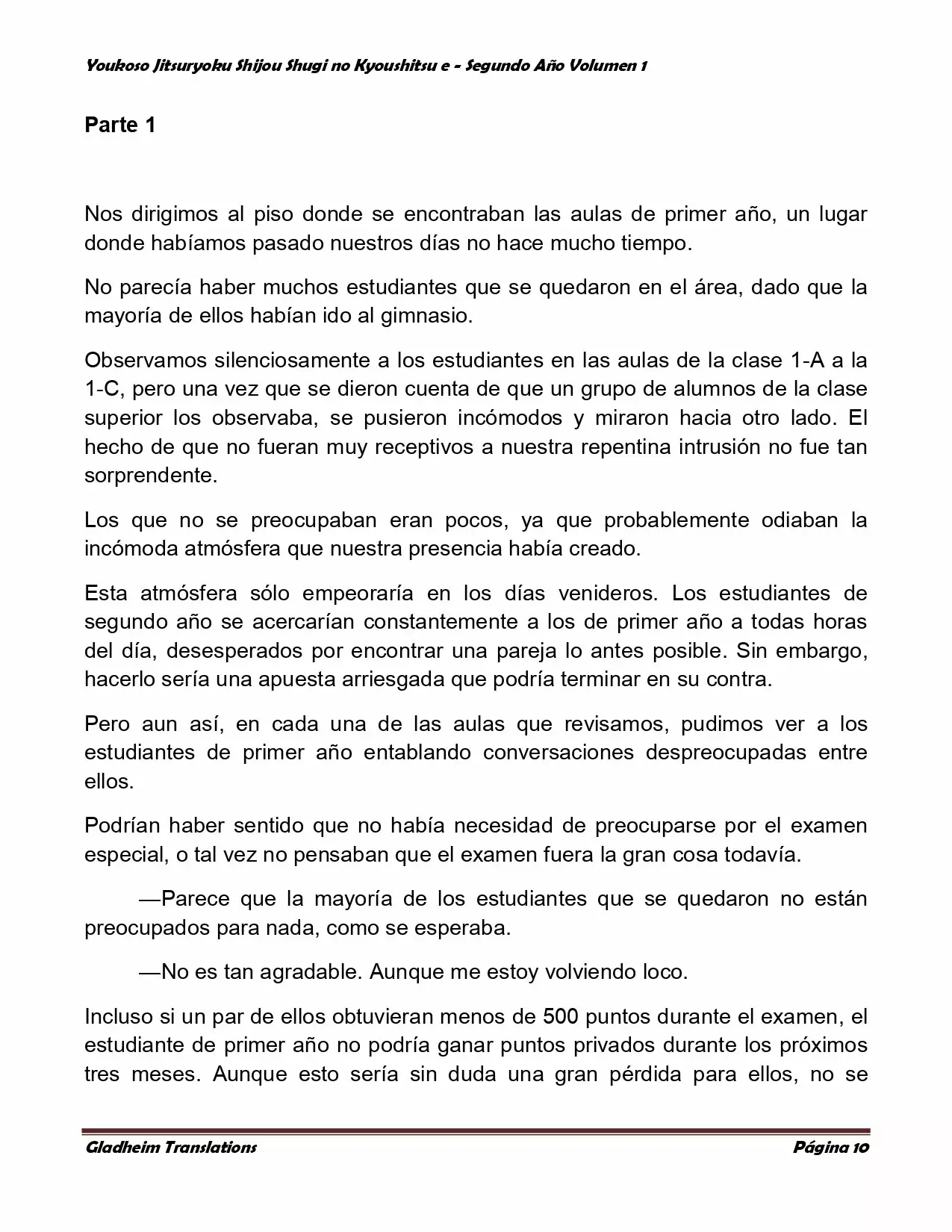 Página 10 del Manga