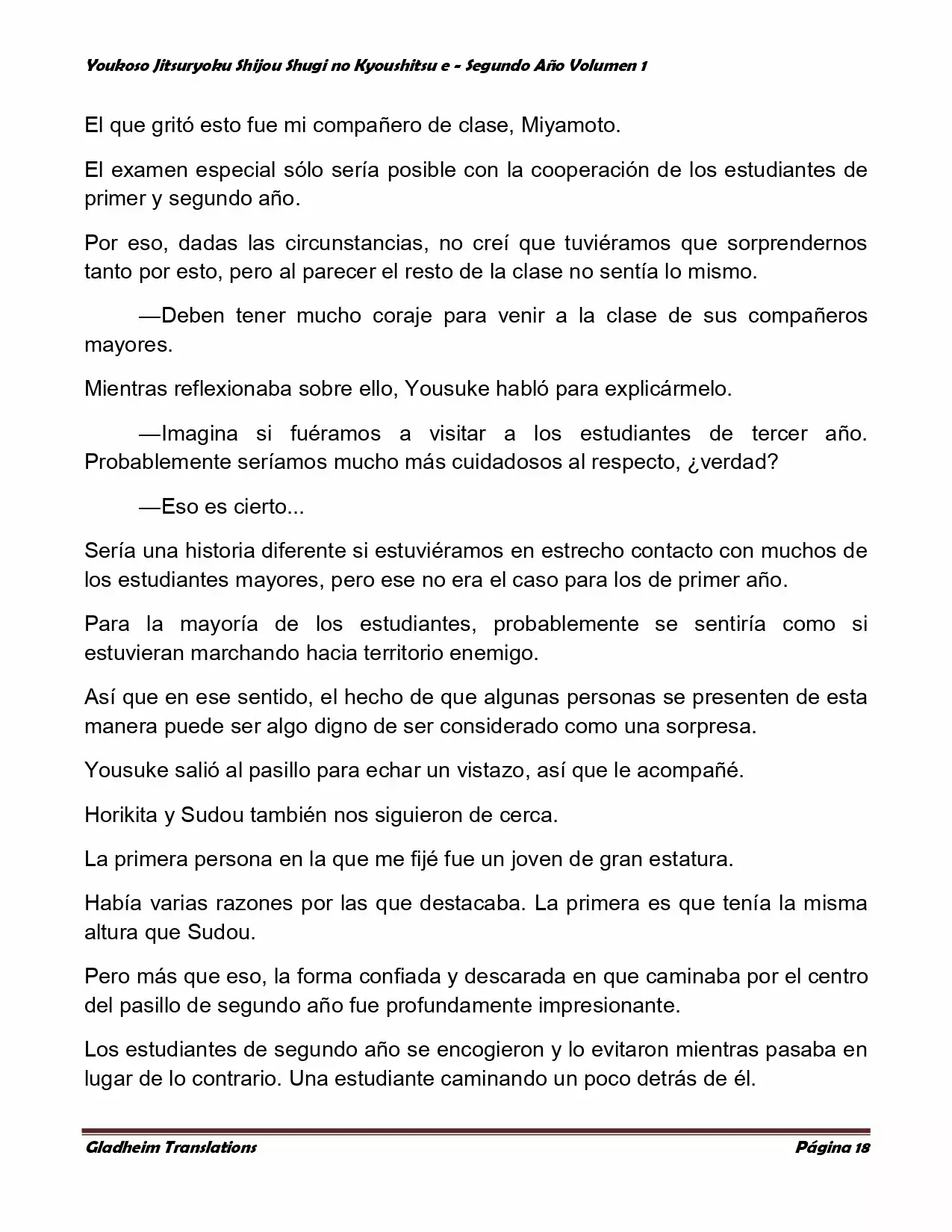 Página 18 del Manga