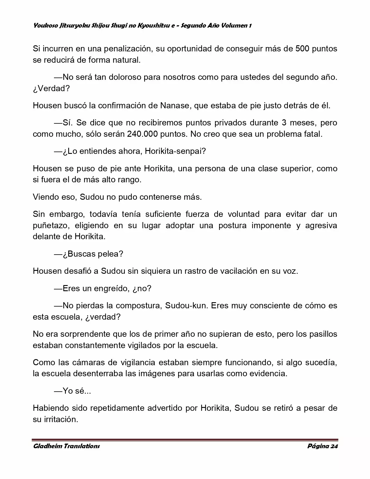 Página 24 del Manga