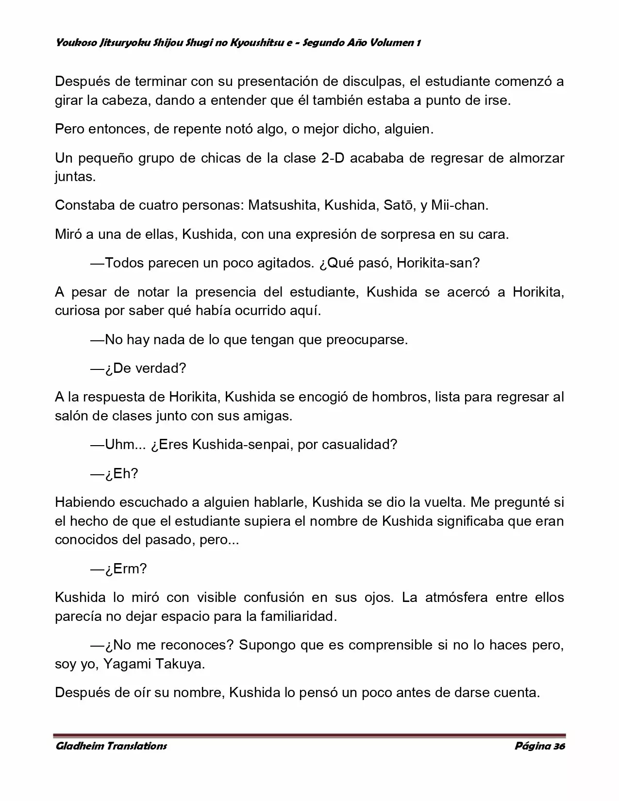 Página 36 del Manga