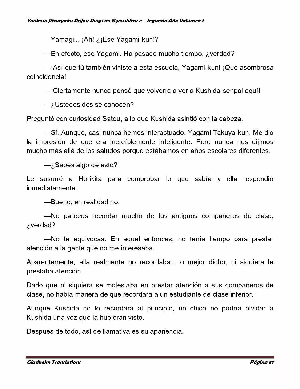 Página 37 del Manga