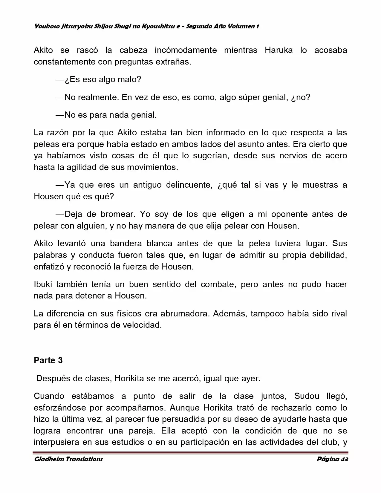 Página 43 del Manga