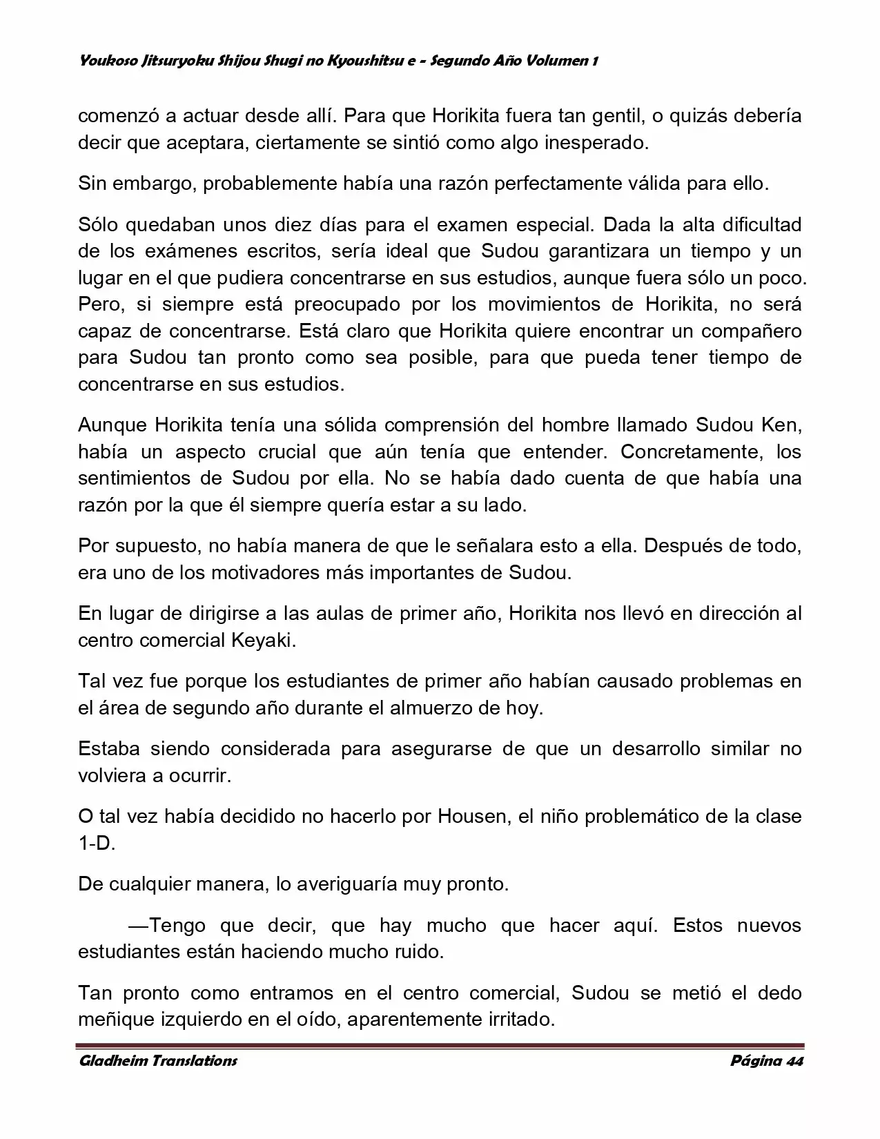 Página 44 del Manga