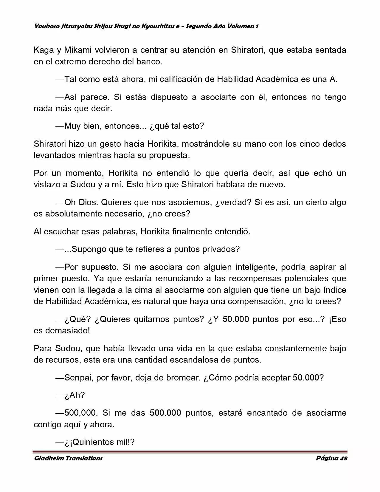 Página 48 del Manga