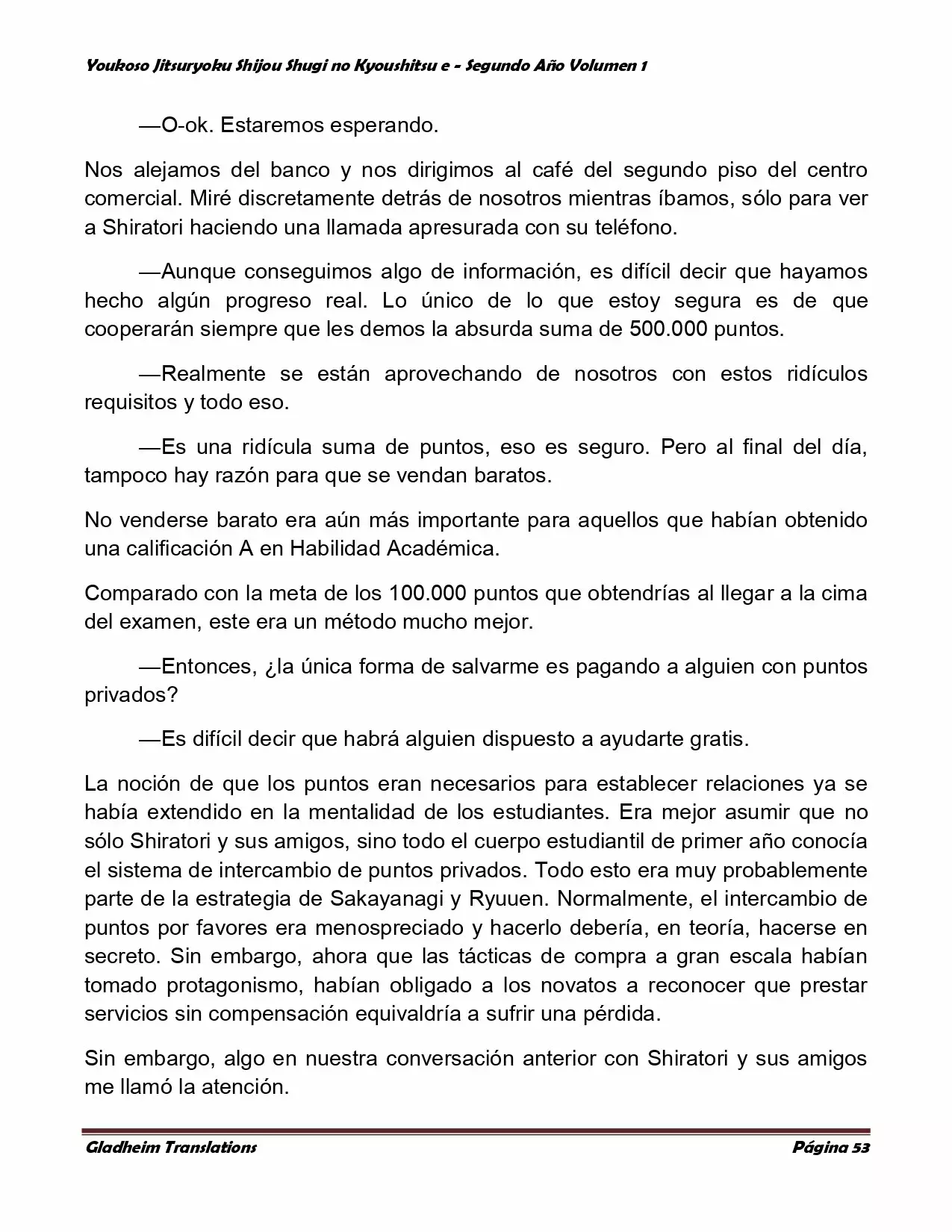 Página 53 del Manga