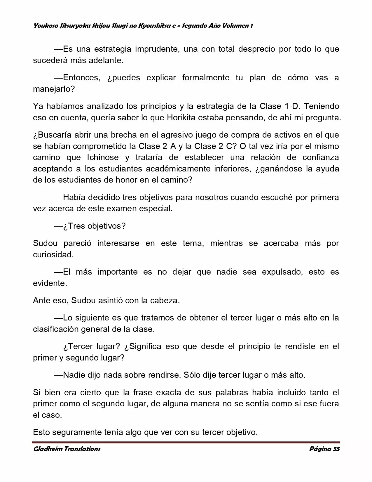 Página 55 del Manga