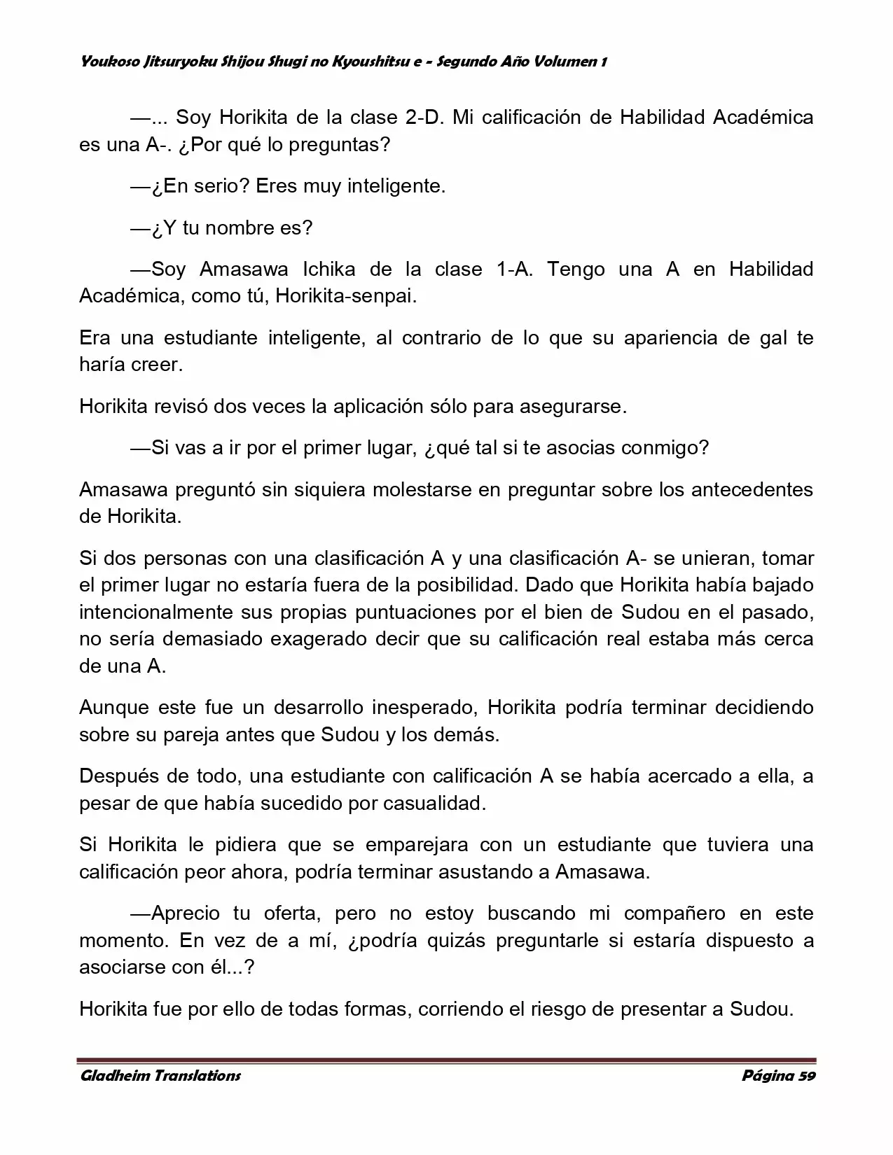 Página 59 del Manga