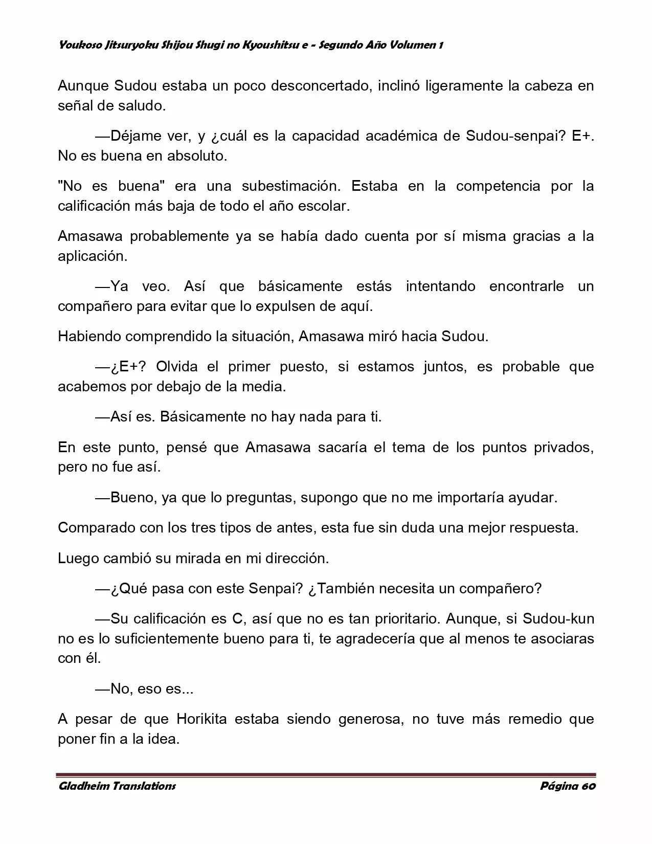 Página 60 del Manga