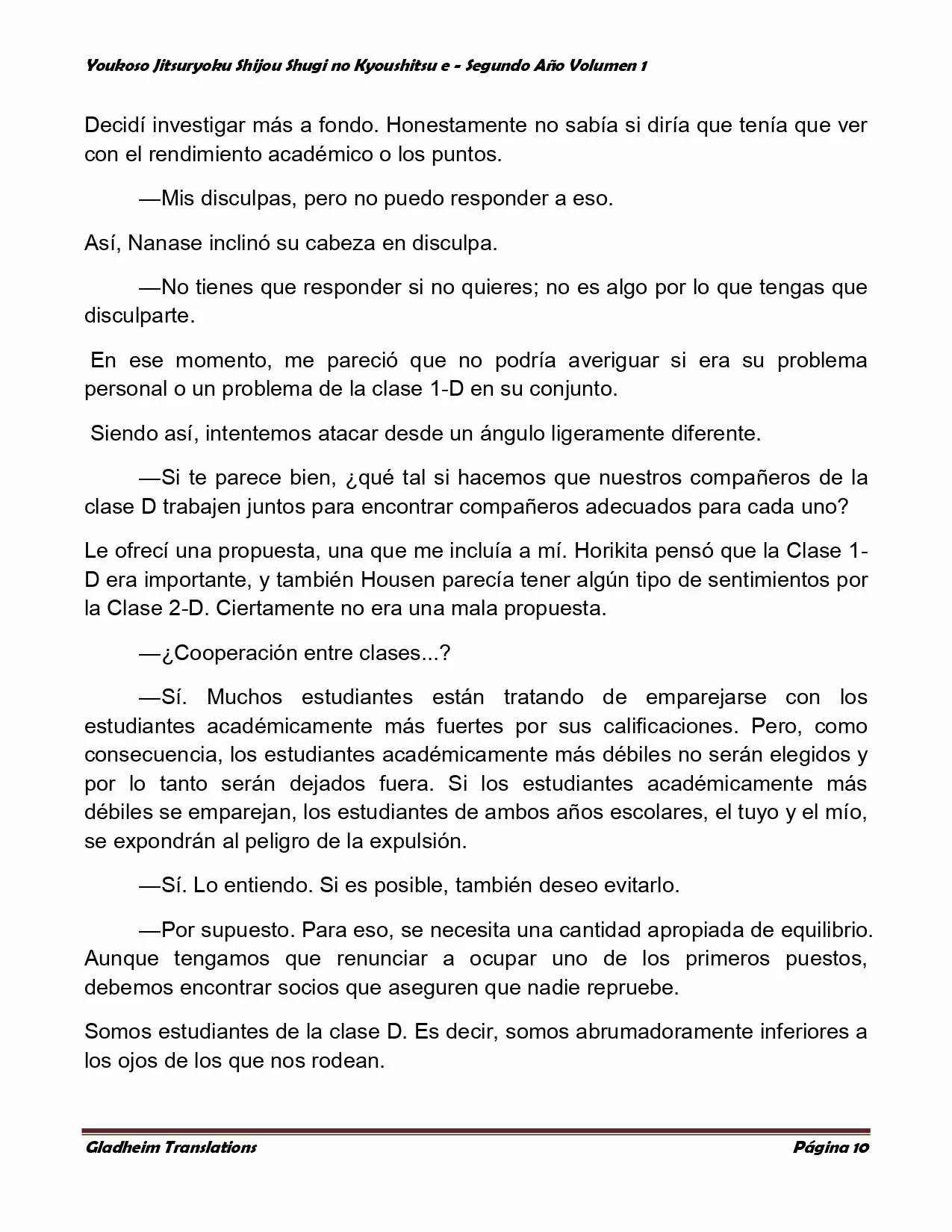 Página 10 del Manga