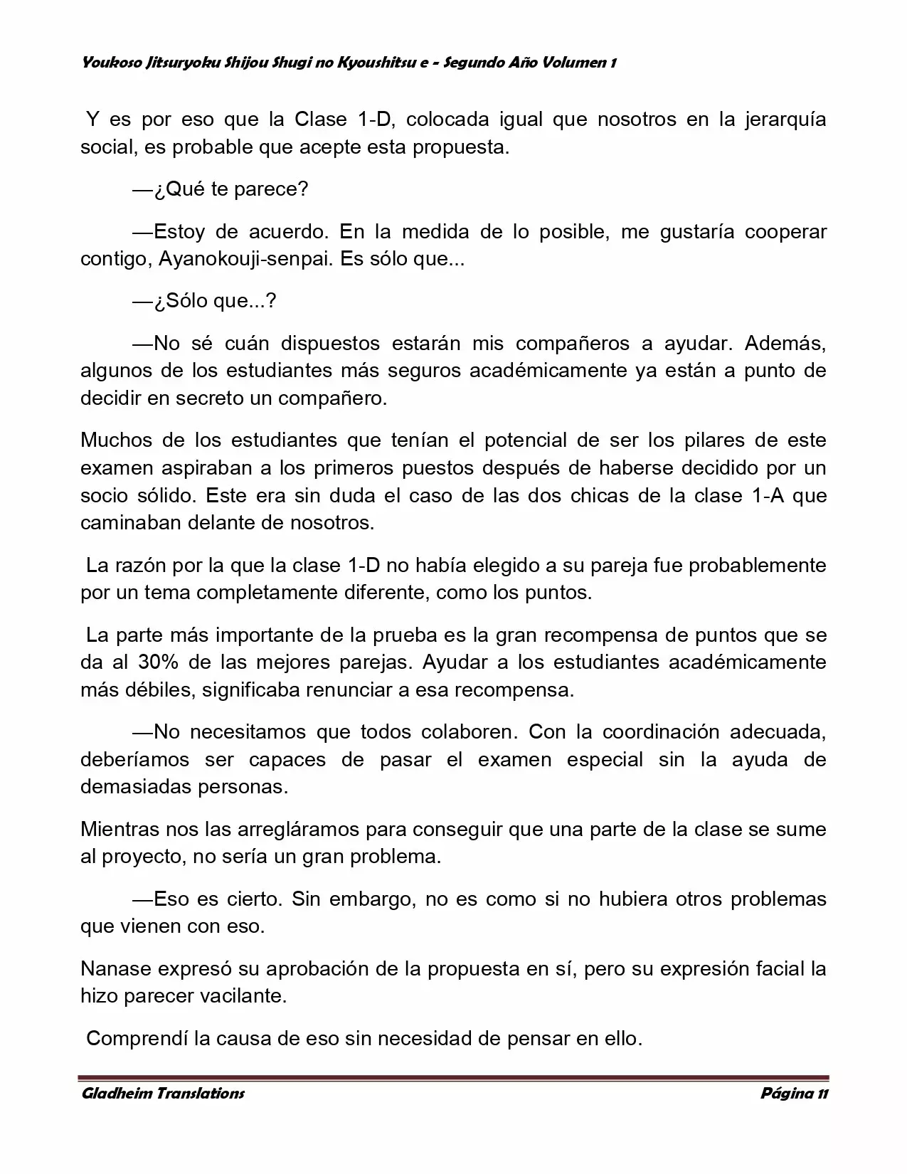 Página 11 del Manga