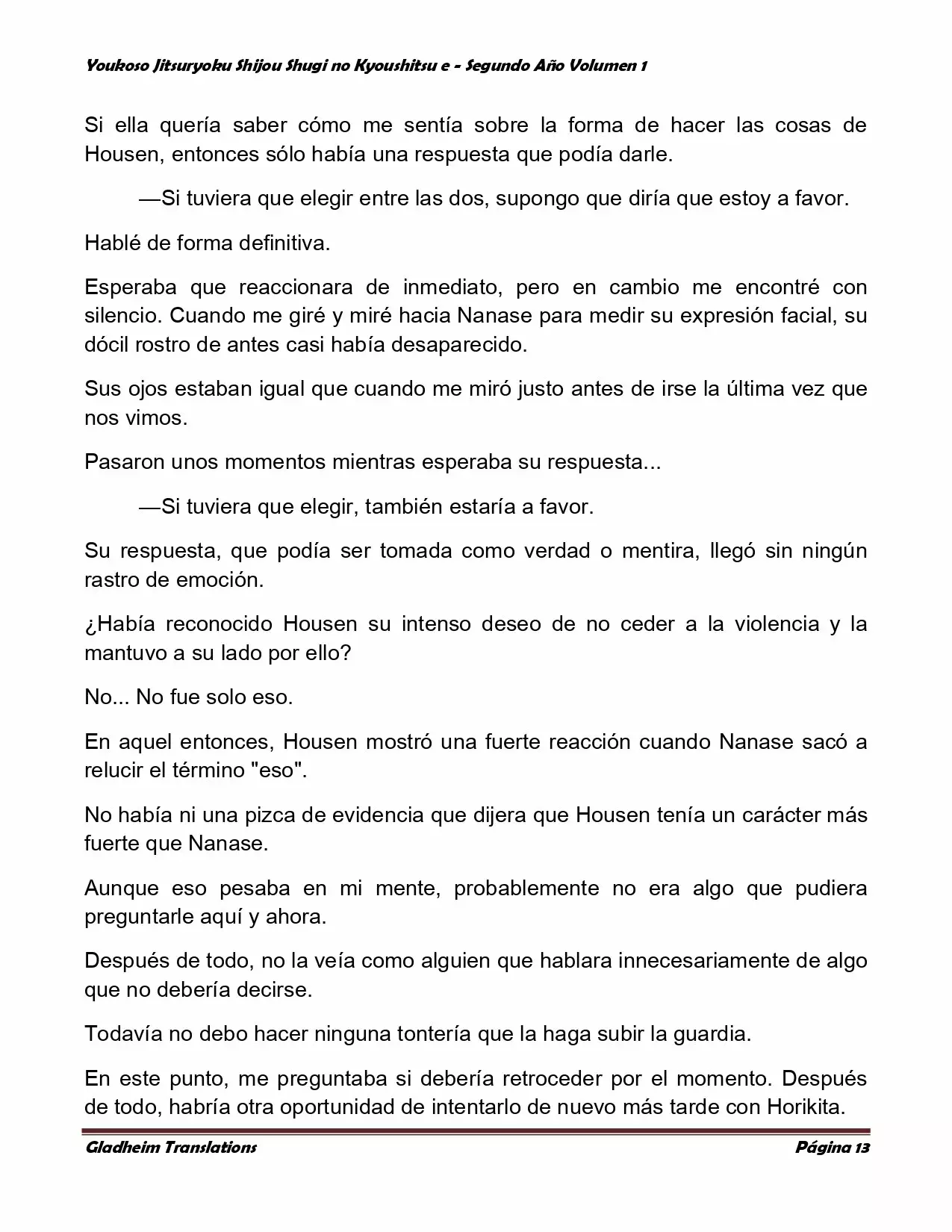 Página 13 del Manga