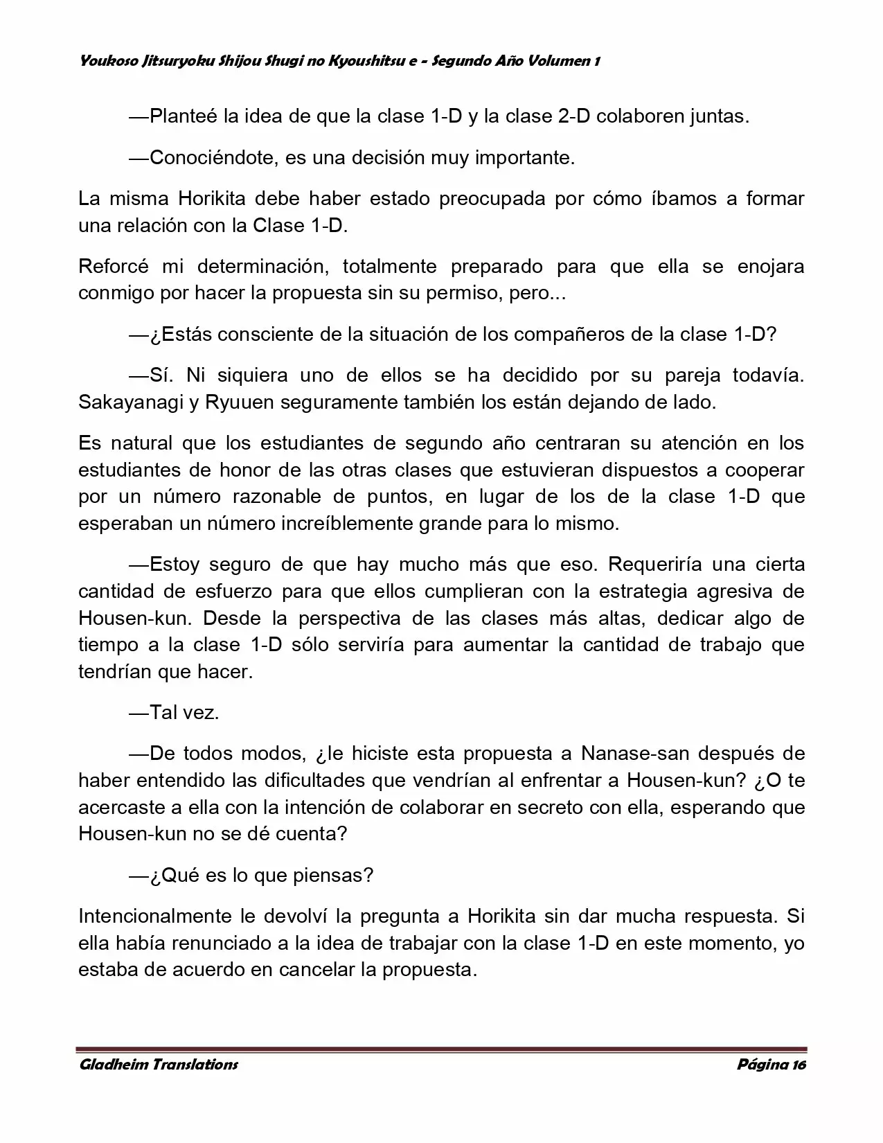 Página 16 del Manga