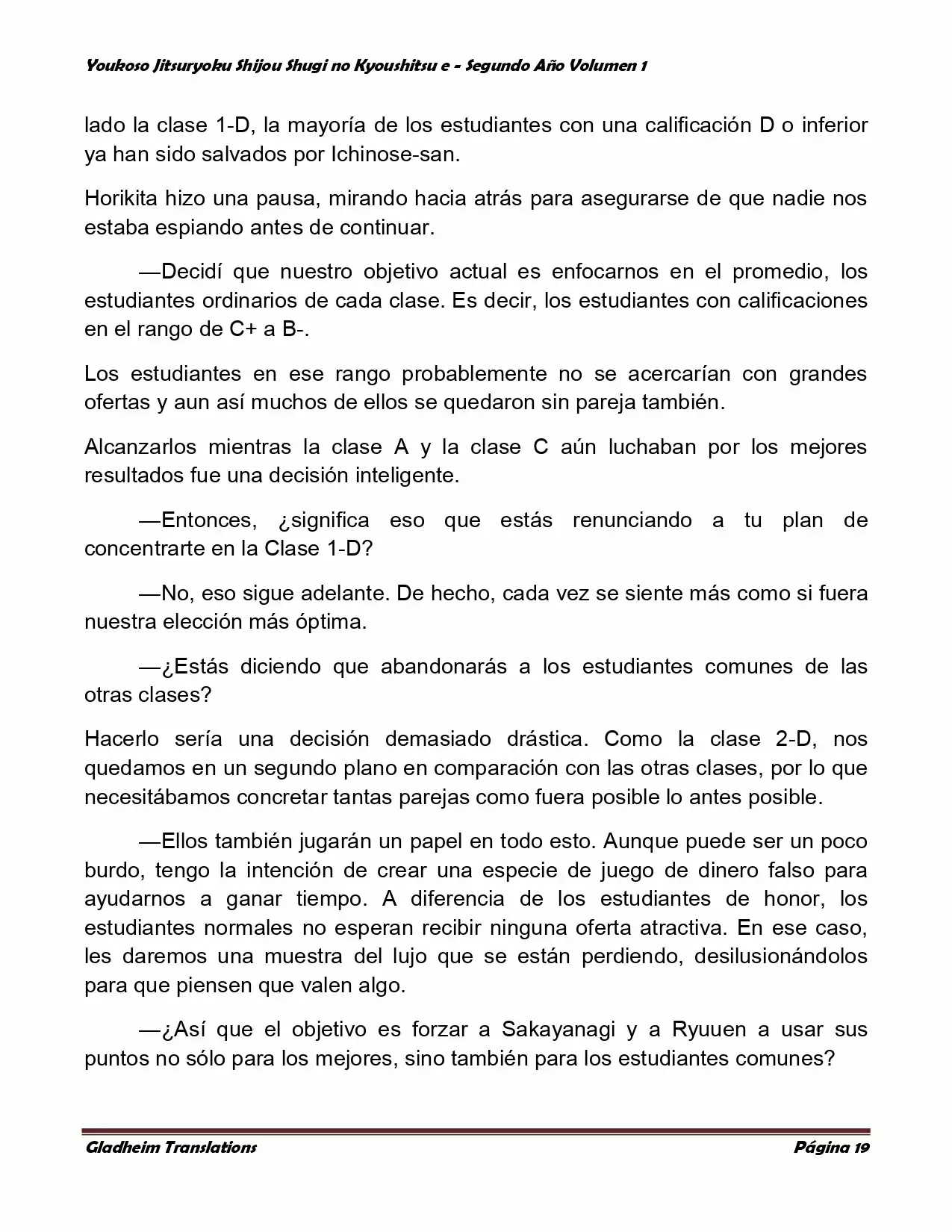 Página 19 del Manga