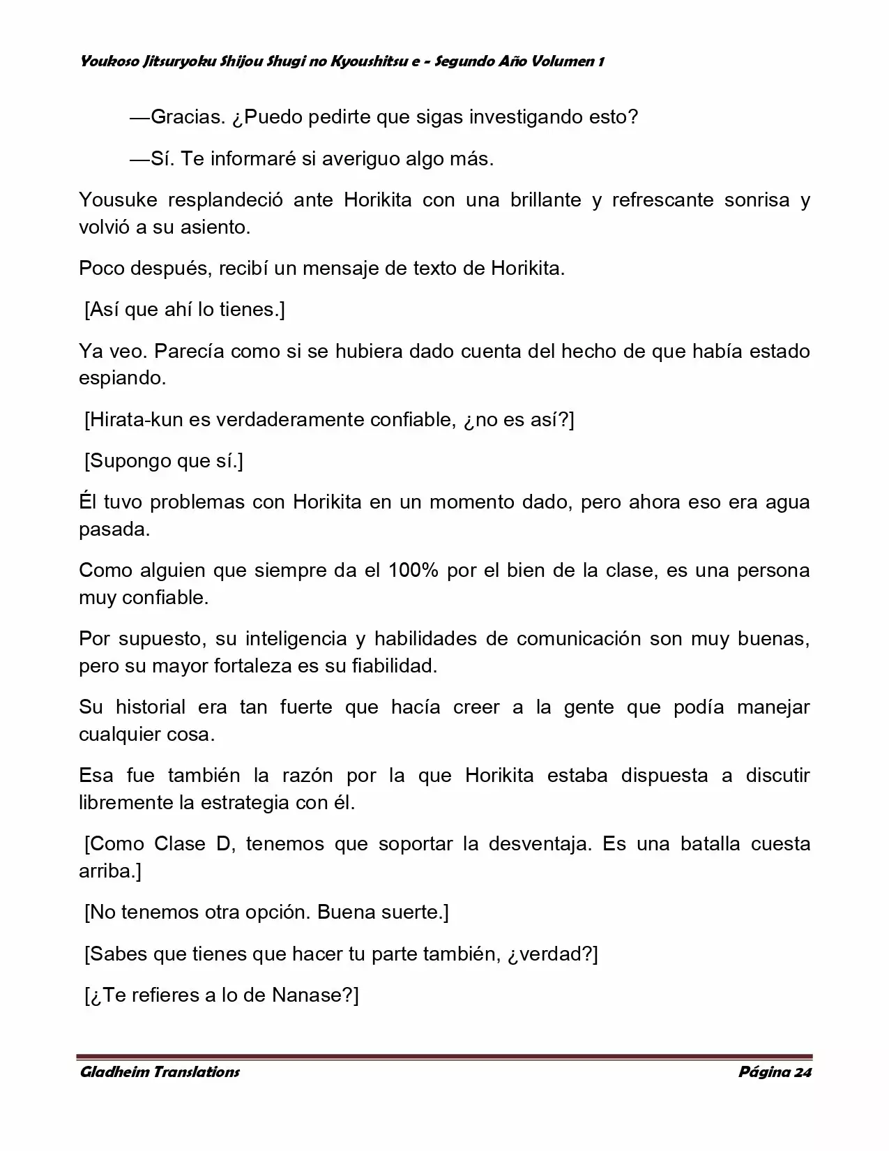 Página 24 del Manga