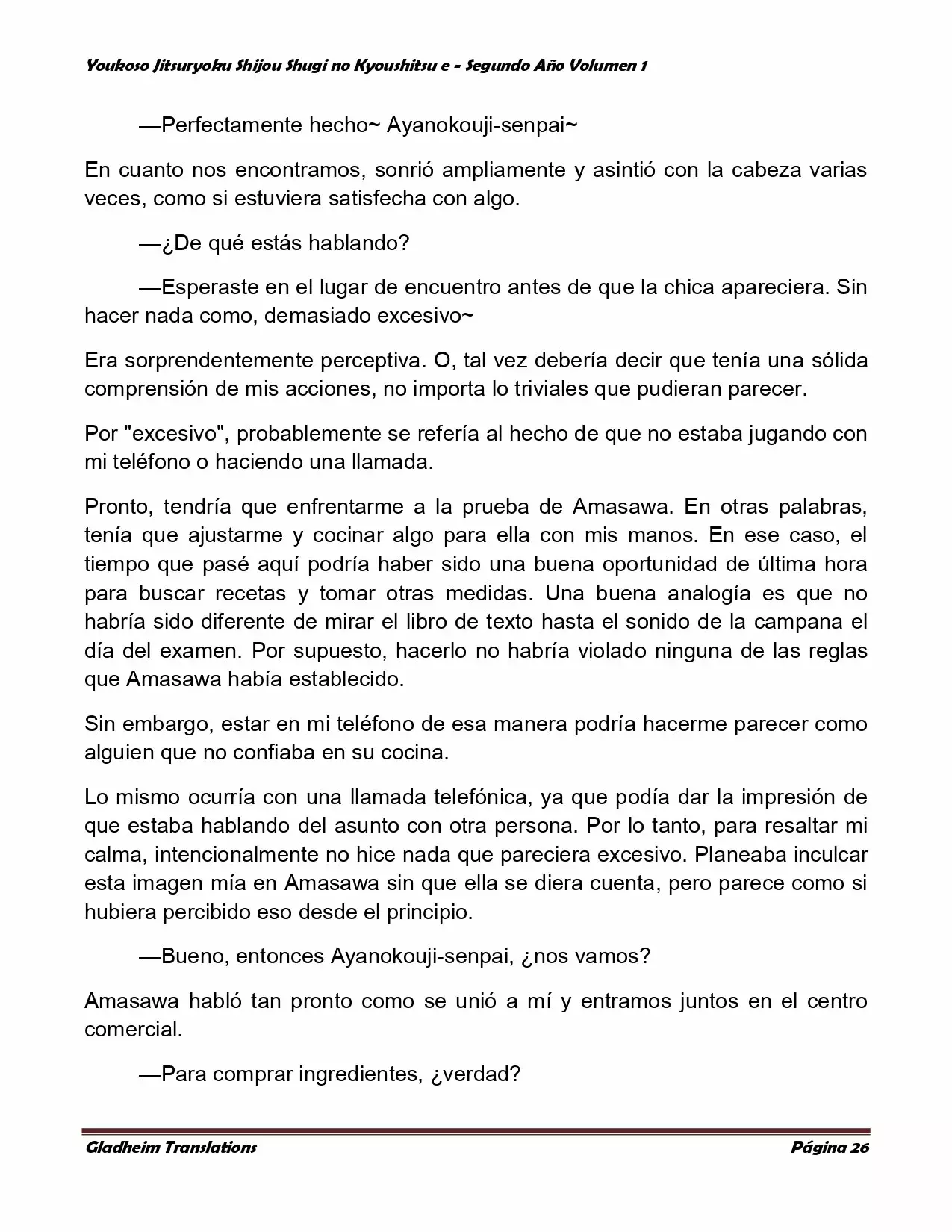 Página 26 del Manga