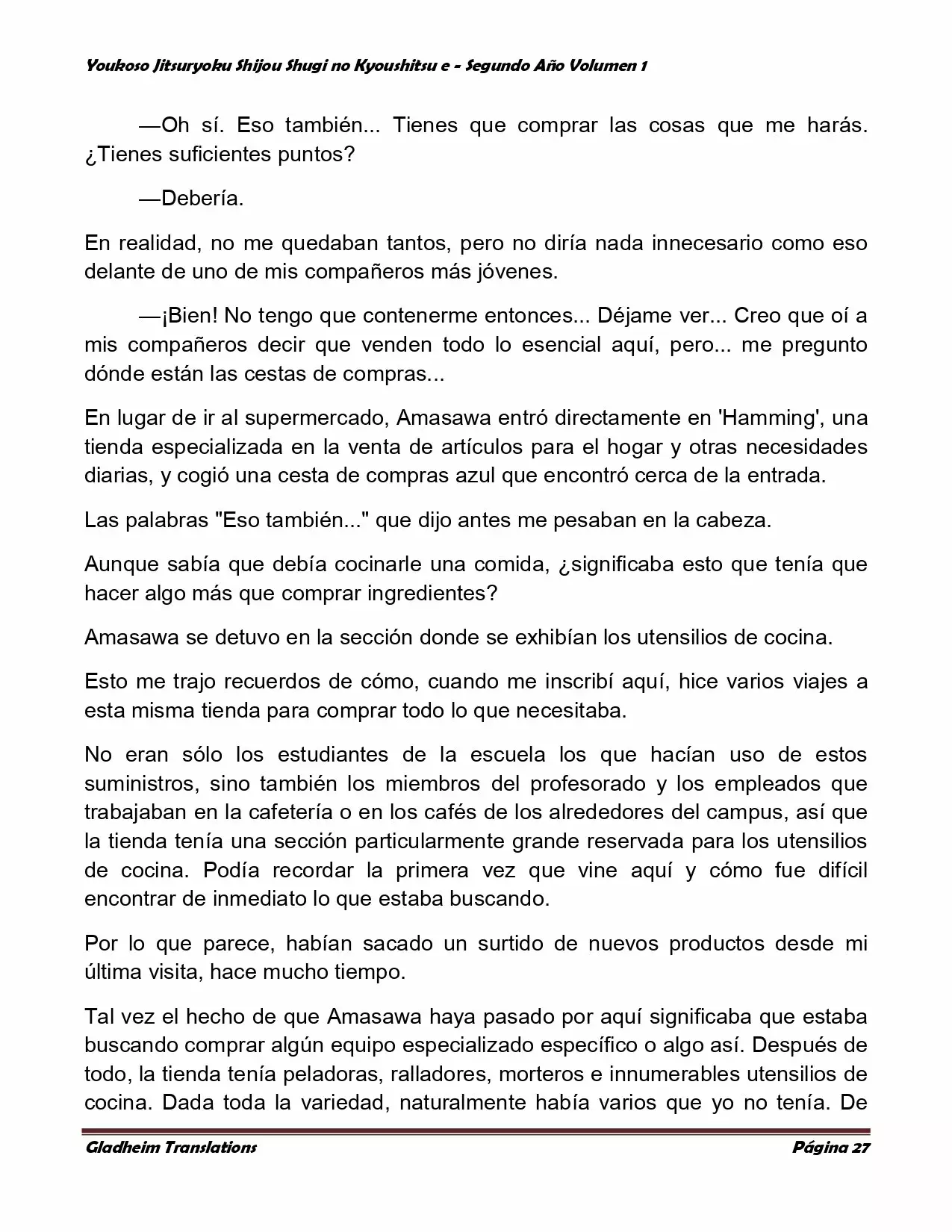 Página 27 del Manga