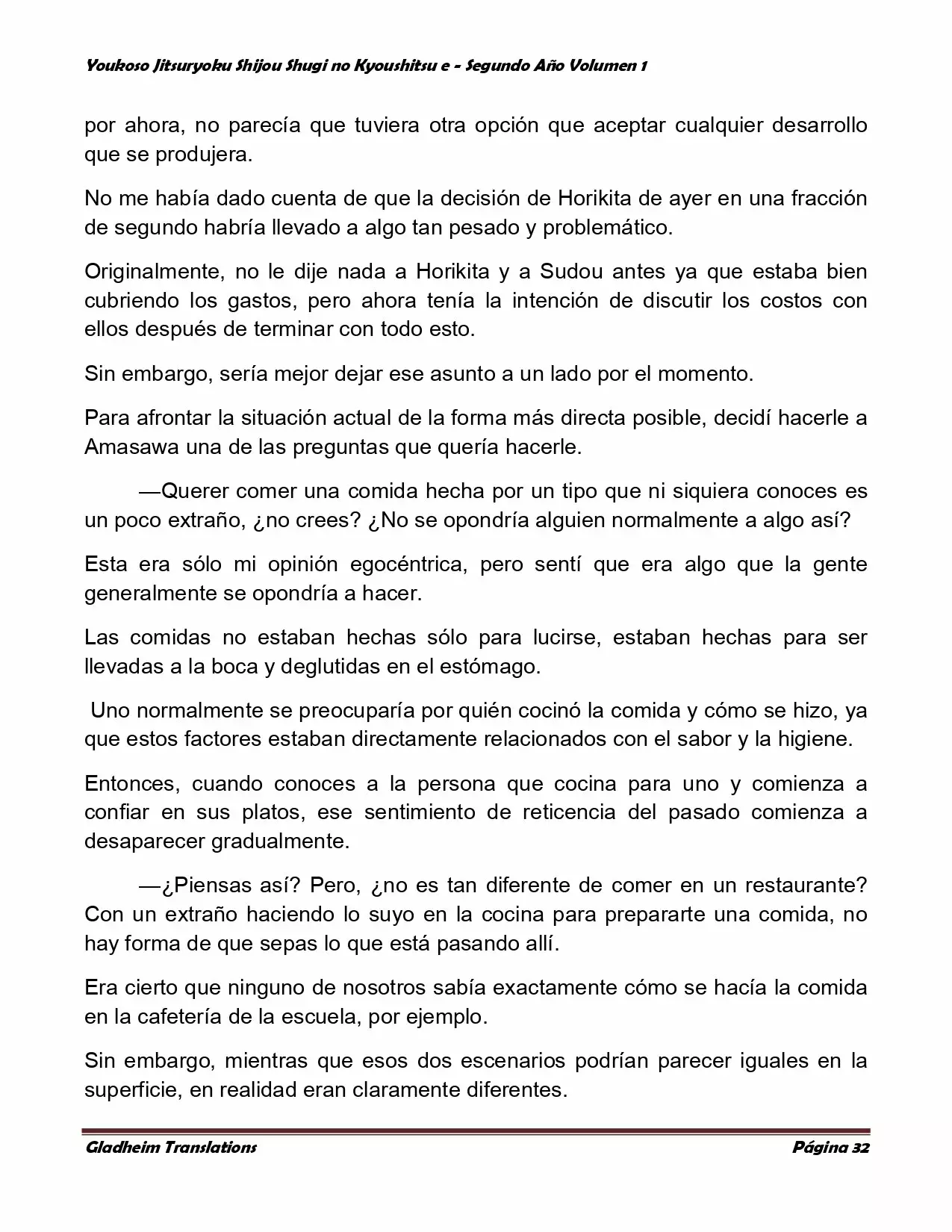 Página 32 del Manga